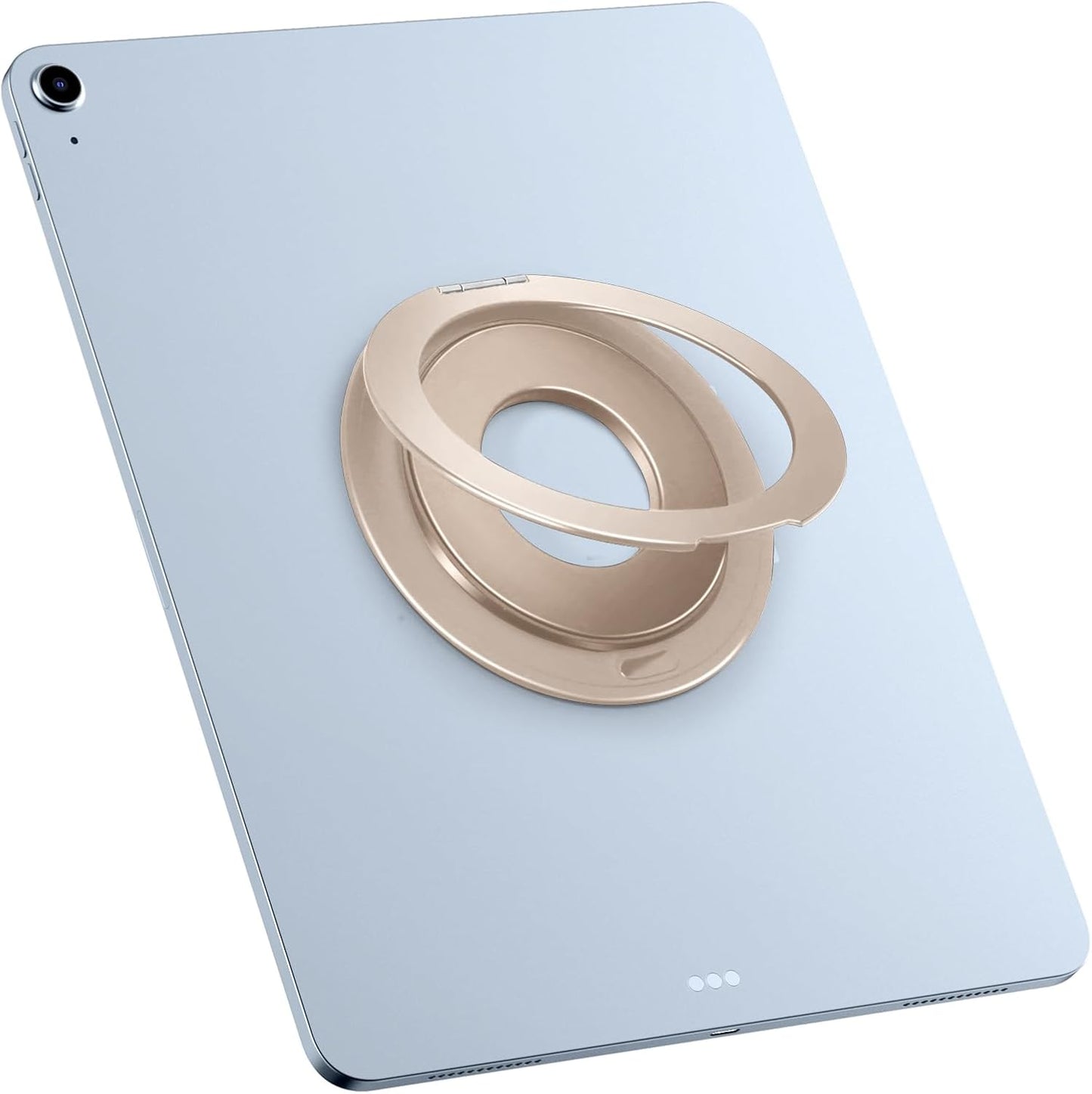 Universal Tablet Mount Holder Stand for iPad - 360° Rotating Tablet Ring Holder Handle Bracket Mount Handle Grip for iPad, Pro, Air, Mini, Samsung Tab, Fire, Kindle, E-Book Compatible to MagSafe Stand