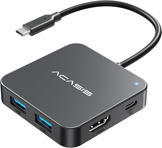 ACASIS USB C Hub 10Gbps, USB C to 4K 60Hz HDMI Adapter for Laptop/MacBook