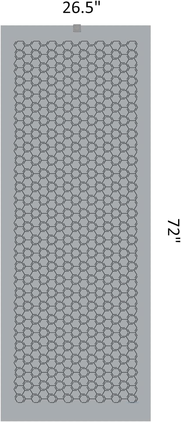 Eunzel Double Sided Silicone Yoga Mat Towel, 72" x 26.5"