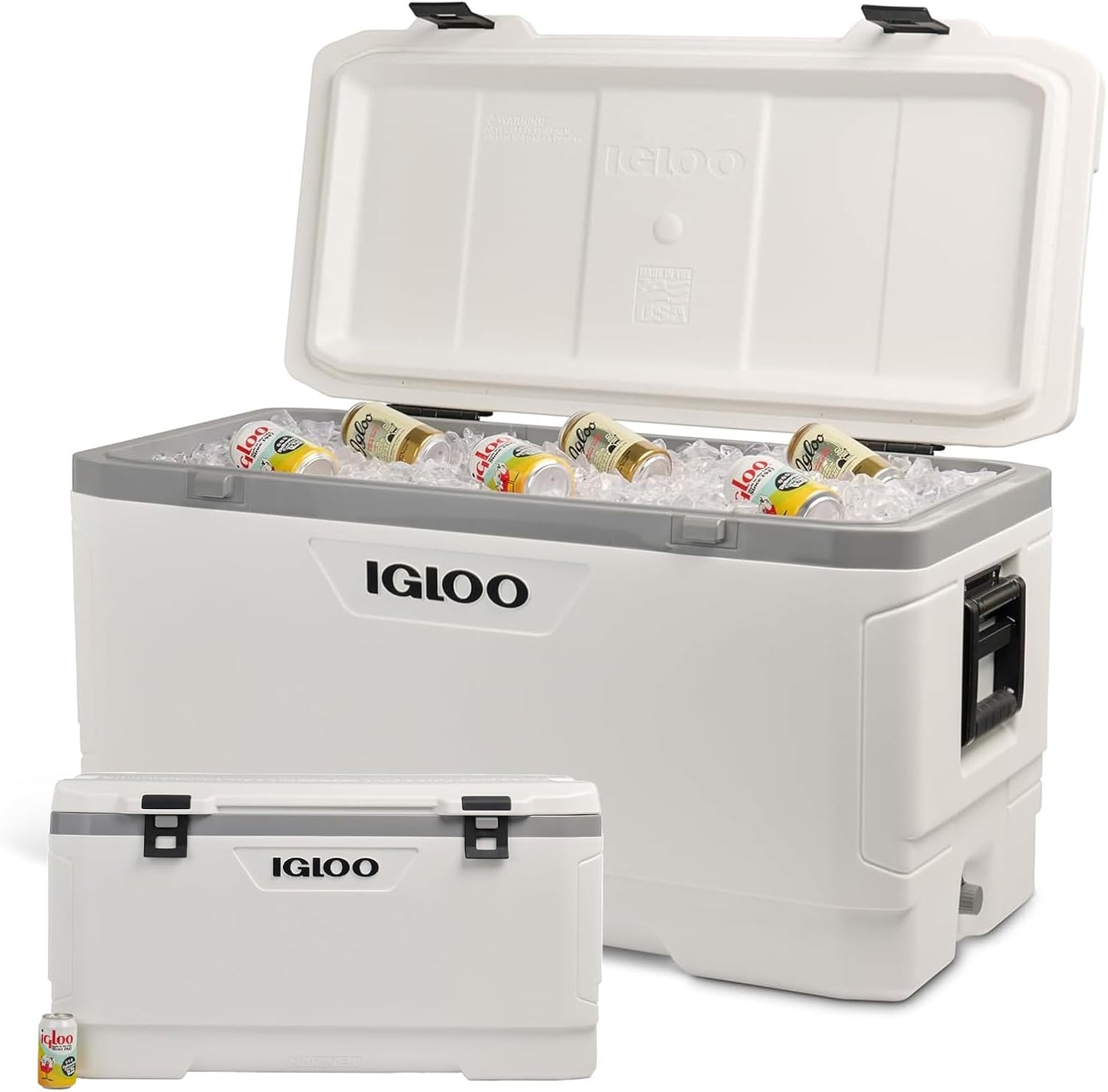 Igloo Marine Cooler | Insulated Hard Shell Ice Chest |Great for Fishing, Camping, Boating, & More