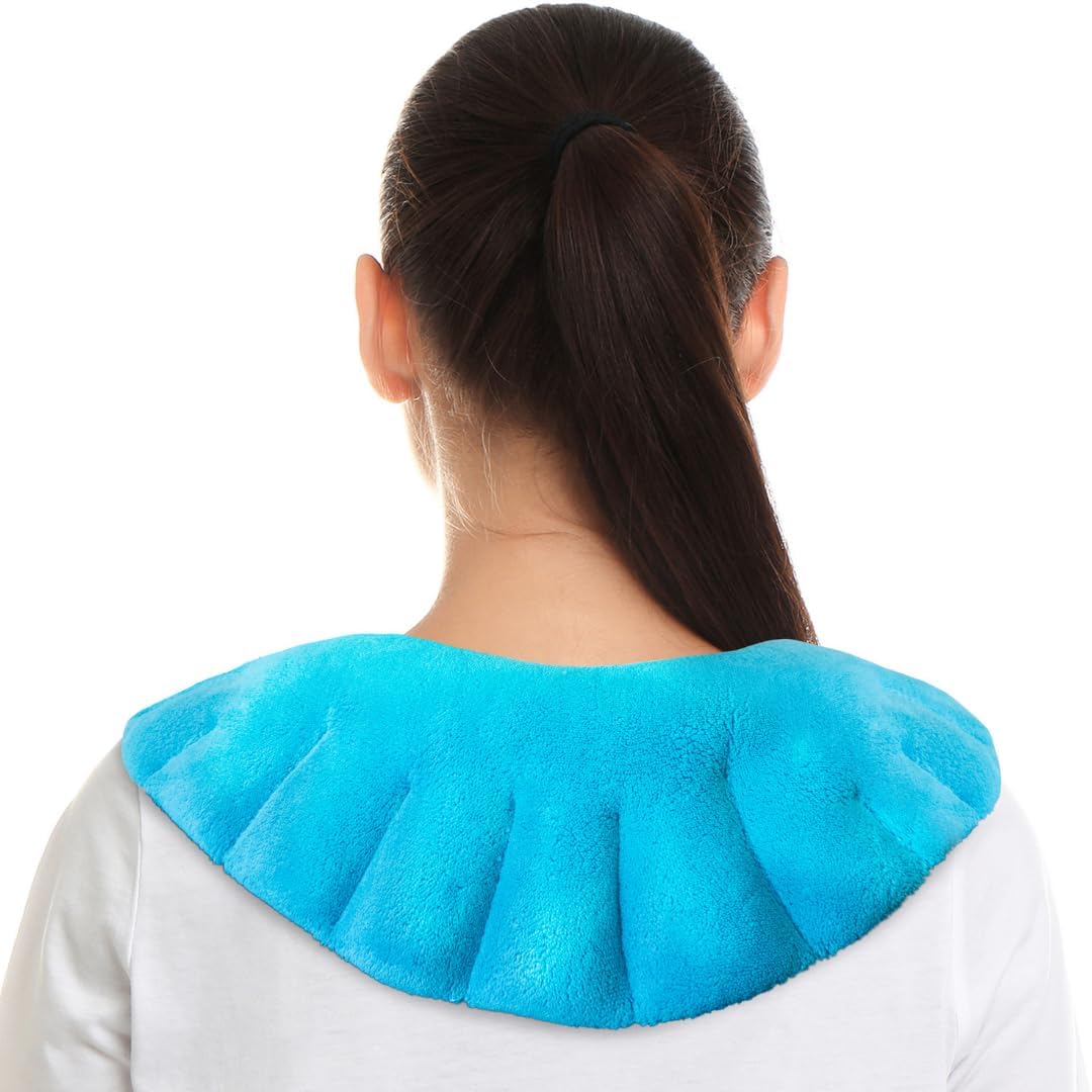 NatraCure Microwave Heating Pad for Neck, Shoulder & Back Pain Relief - Heated Wrap & Microwavable Warmer Moist Heating Pad with SmartBead Technology - Heat, Spa & Physical Therapy FSA