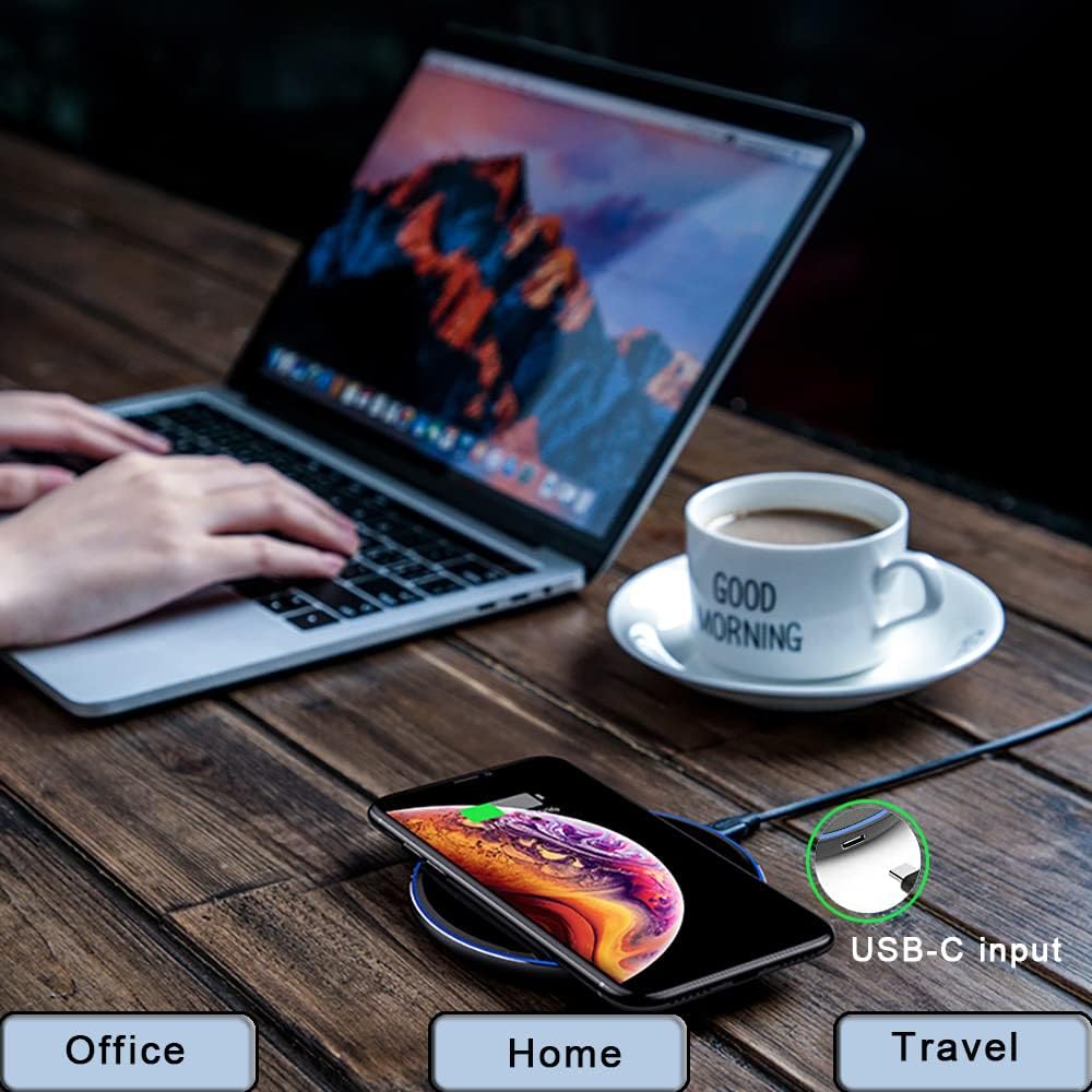 30W Wireless Charger Pad, Wireless Charge 30W, Fast Wireless Charger, Wireless Charging Compatible with Samsung Galaxy S23/S22/S21/S20, Fast Charger Compatible with iPhone 17/16/15/13/14/12 Series