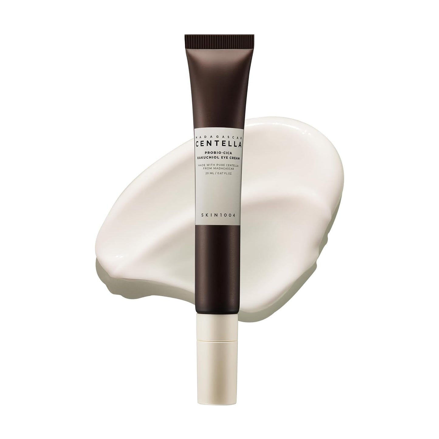 SKIN1004 Centella Probio-Cica Bakuchiol Eye Cream, Korean Eye Cream for Fine Lines with Centella, Hydrating Eye Treatment for Under Eye Area, Retinol Alternative, Korean Skin Care, 0.67 fl.oz / 20ml