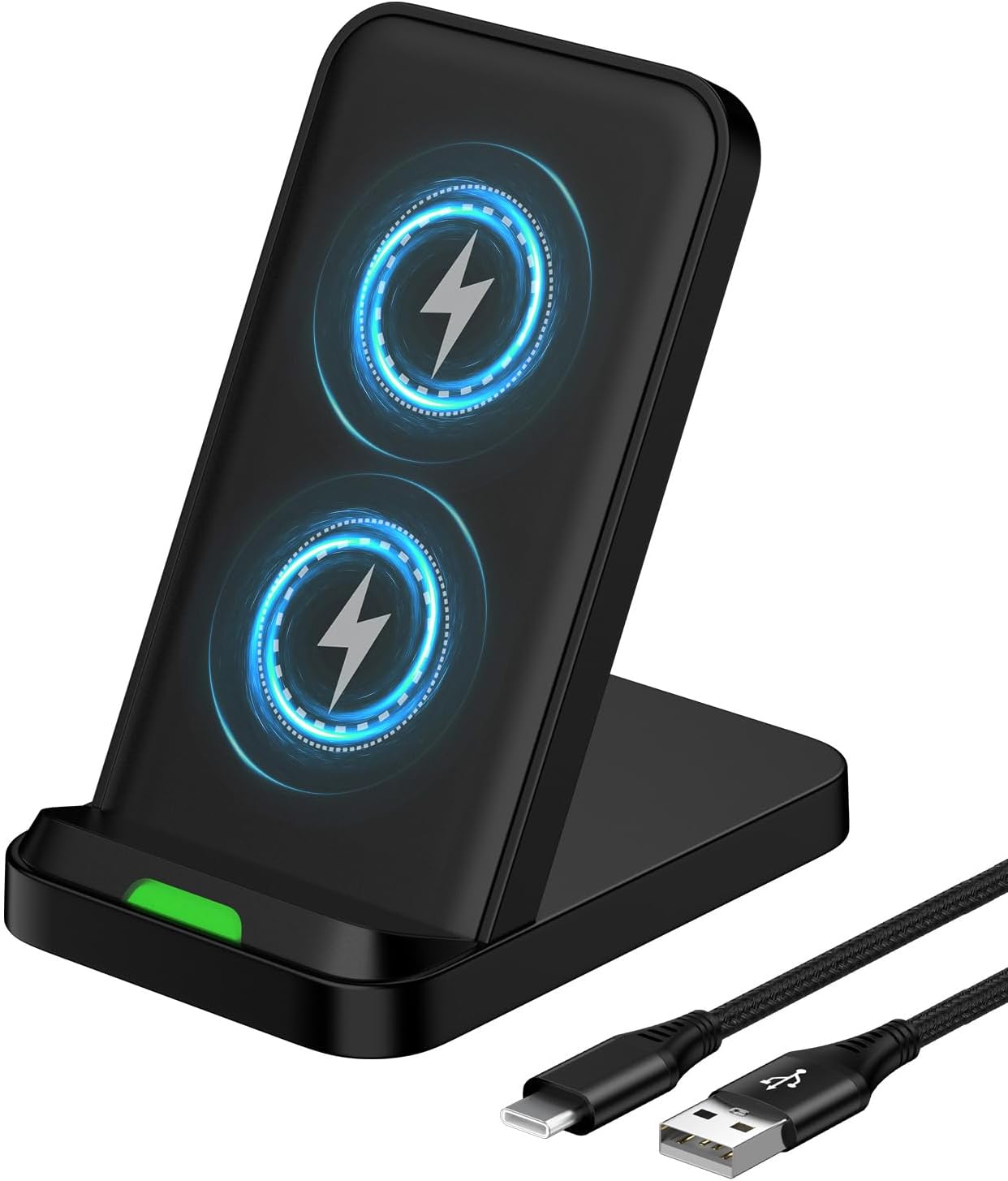 for Google Pixel Wireless Charging Stand for Pixel 10/10 Pro/10 Pro XL/9a/9 Pro/9 Pro XL/8/8 Pro/7/7 Pro/6/6 Pro/5, Android Wireless Phone Charger Fast Charging Station for Samsung S25 Ultra/S24 Plus