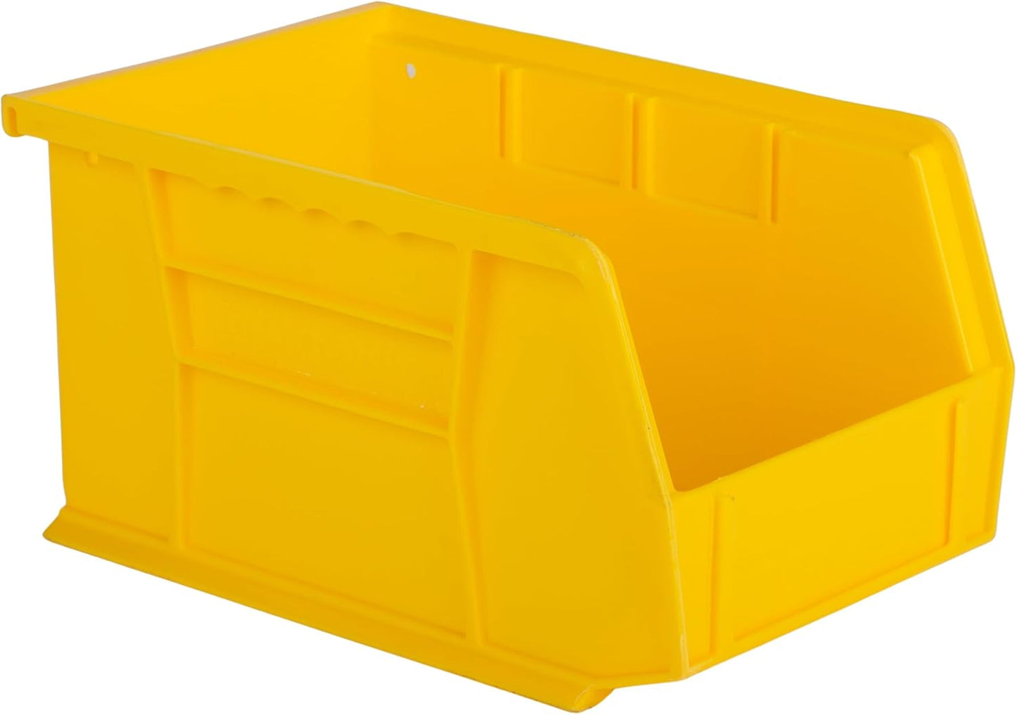 HE HUDSON EXCHANGE 9.5" x 6" x 5" Plastic Stackable Storage Bin, Yellow