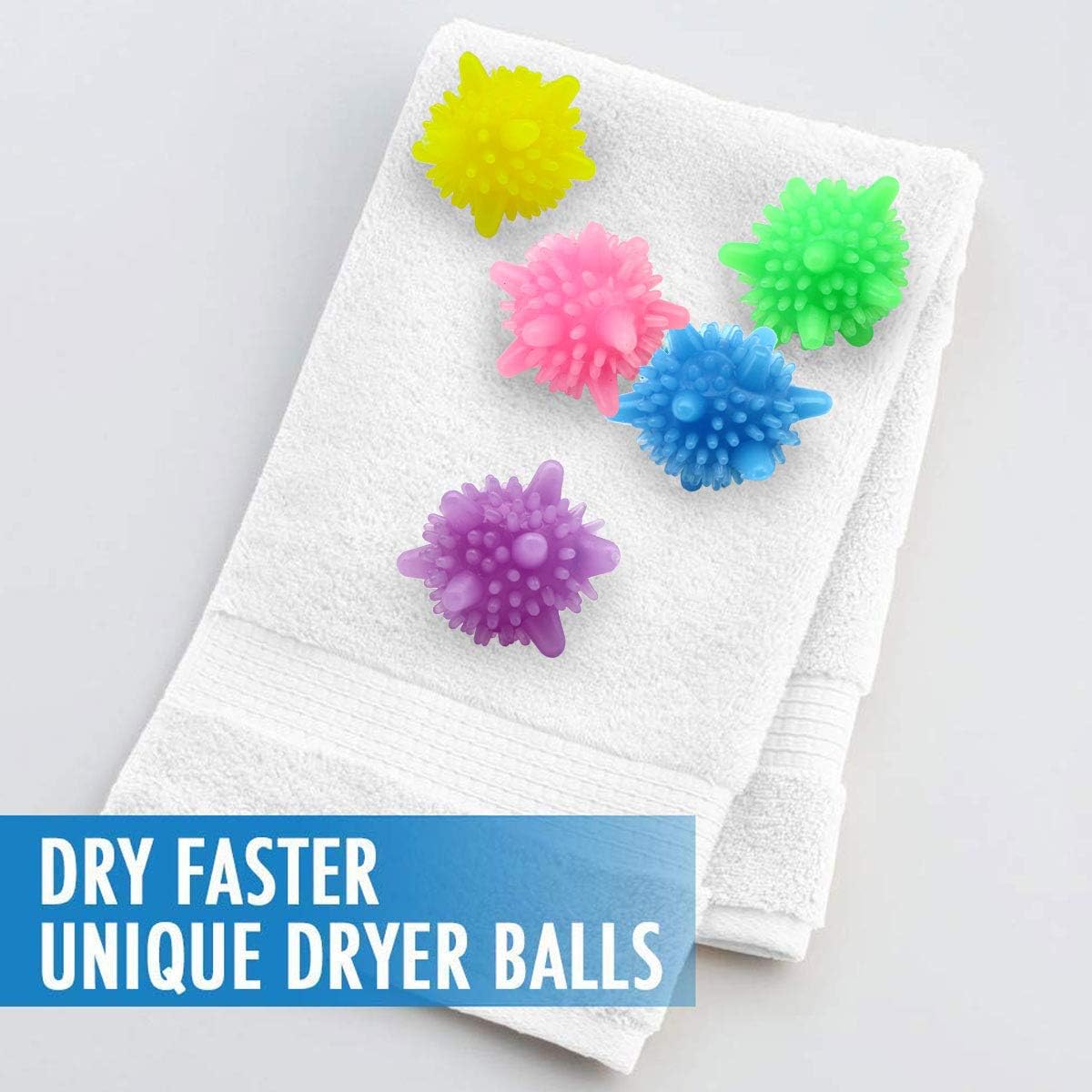 Washer Balls,Reusable Tangle-Free Eco-Friendly Laundry Scrubbing Balls,Solid Colorful Laundry Washing Balls Enhance Your Machine Cleaning Power (15 Pcs)