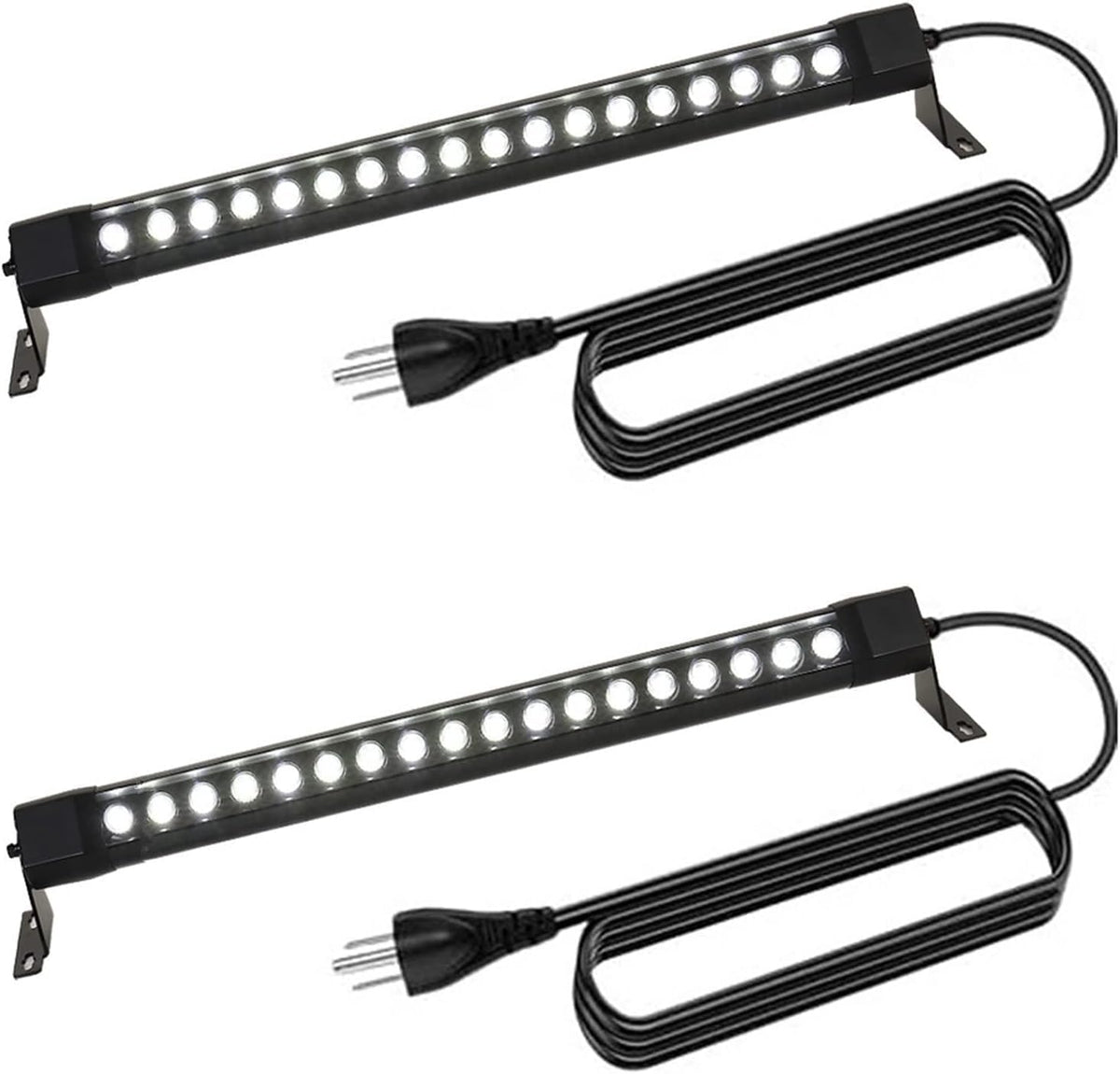 Outdoor Wall Washer Lights 2 Pack,36W 4000K Neutral White Wall Light,120V IP67 Waterproof 2ft Led Linear Wall Light Bar for Outdoor Indoor Building Sign, Hurches,Garden,Courtyards Lighting