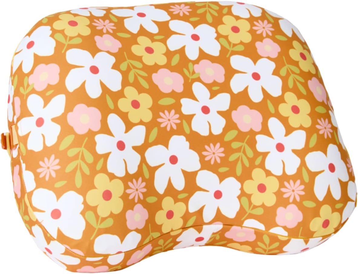 Ballast Beach Pillow – Comfy, Durable & Compact, Stays Put on Windy Beaches with Patented Sand Pouch, Inflatable Pillow for Beaches, Pools, Camping, Festivals and Travel (Caribbean Turtles)