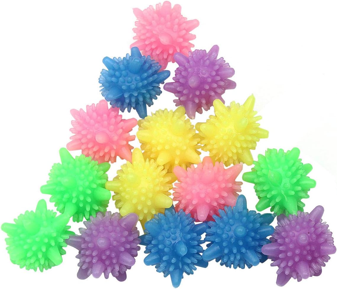 Washer Balls,Reusable Tangle-Free Eco-Friendly Laundry Scrubbing Balls,Solid Colorful Laundry Washing Balls Enhance Your Machine Cleaning Power (15 Pcs)
