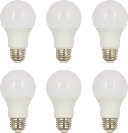 Westinghouse Lighting 5294020 9 Watt (60 Watt Equivalent) A19 Soft White LED Light Bulb, Medium Base, 6 Pack