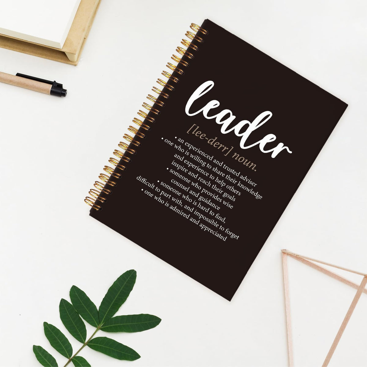Leader Gifts Notebook Journal, Leadership Gifts Notebooks for Work