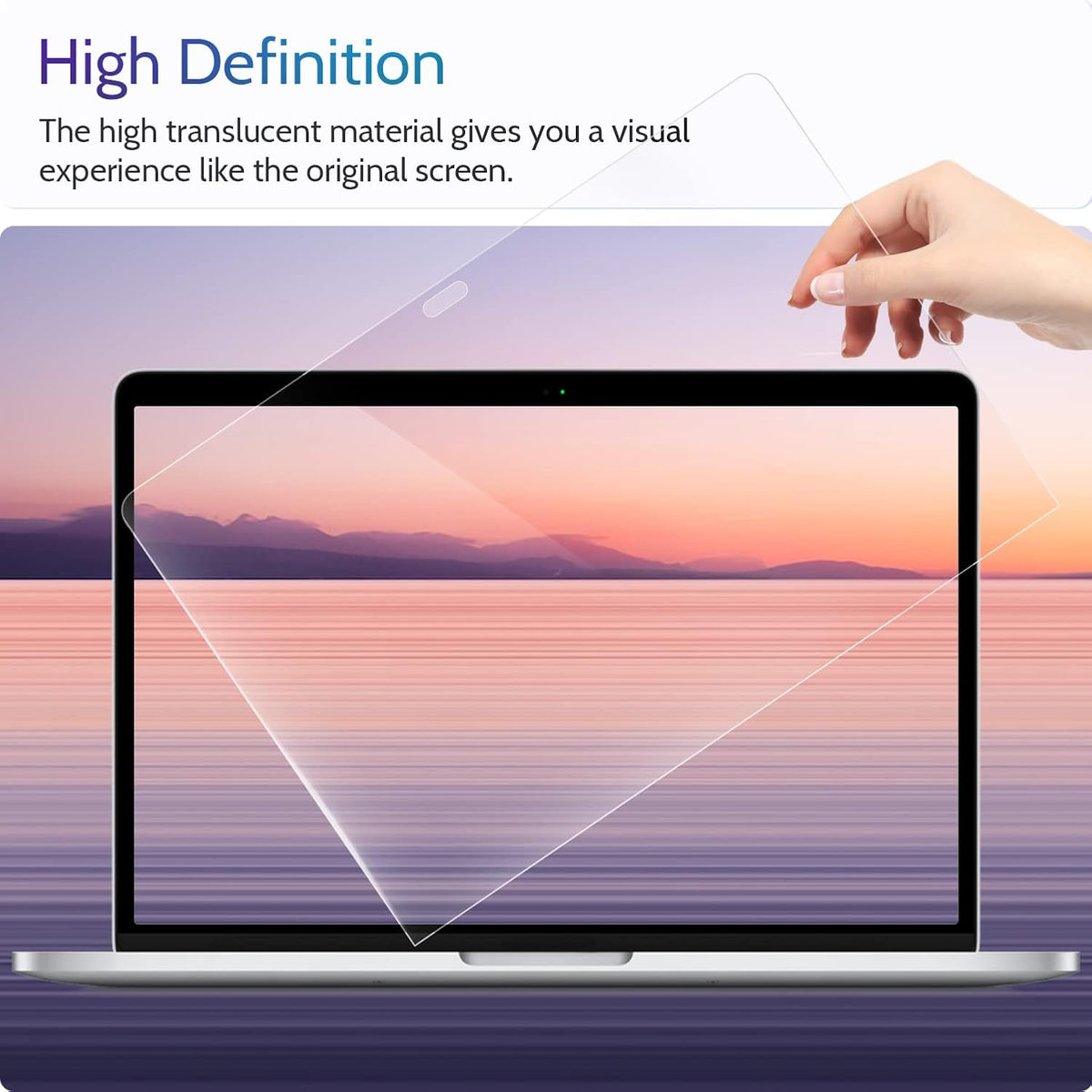 Peslv 3-Pack Anti Blue Light Screen Protector for MacBook Pro 13 Inch