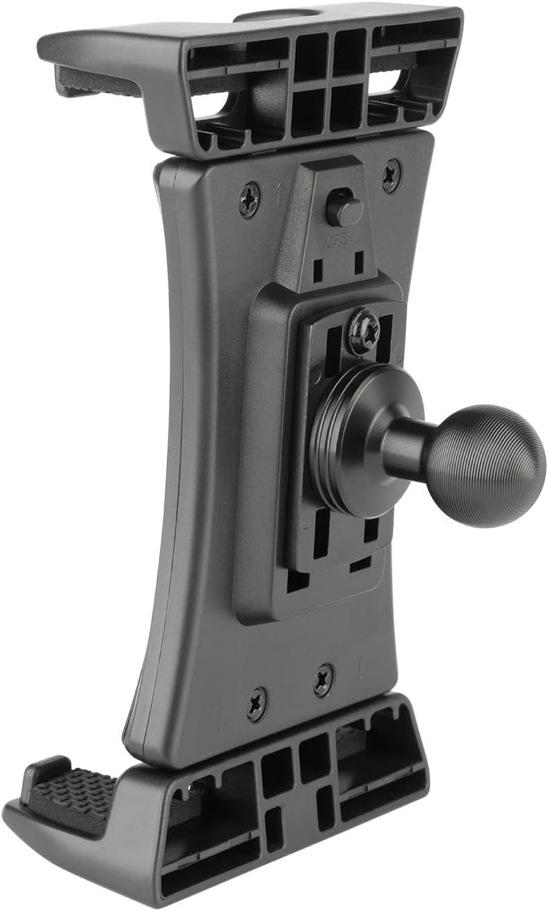 Bulletpoint Mounting Solutions Universal Tablet Mount for Truck Compatible with Apple iPad & Samsung Tablets - 20mm Integrated Ball
