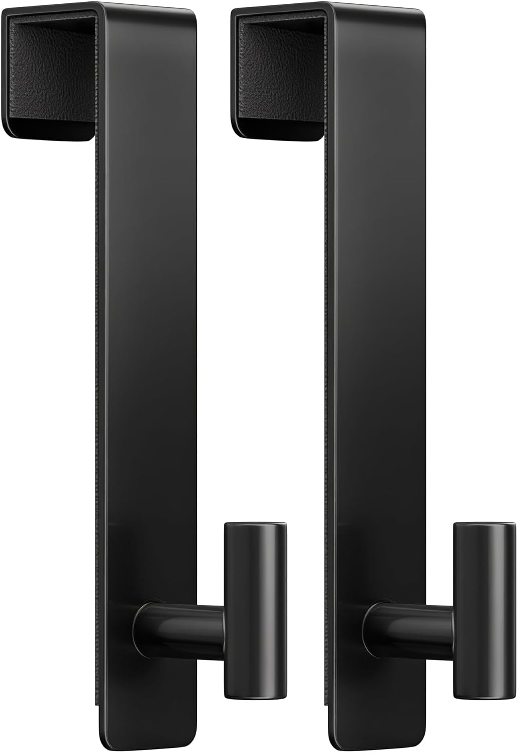 WUIVIUT Over The Door Hooks, Coat Rack Over The Door Heavy Duty Towel Rack Clothes Hanger for Bathroom liveroom Kitchen (3 Hook, Fits 1-3/4'' Thick)