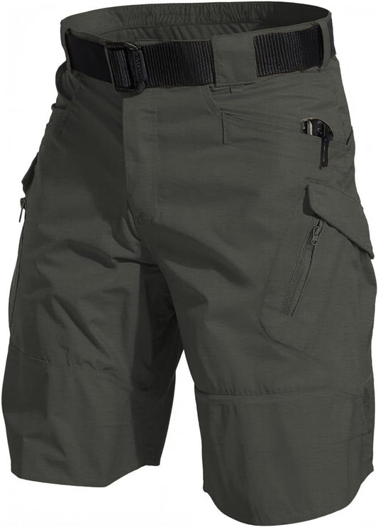 whox Mens Hiking Cargo Shorts Casual Tactical Waterproof Shorts for Work Golf Fishing with 6 Pockets(No Belt)