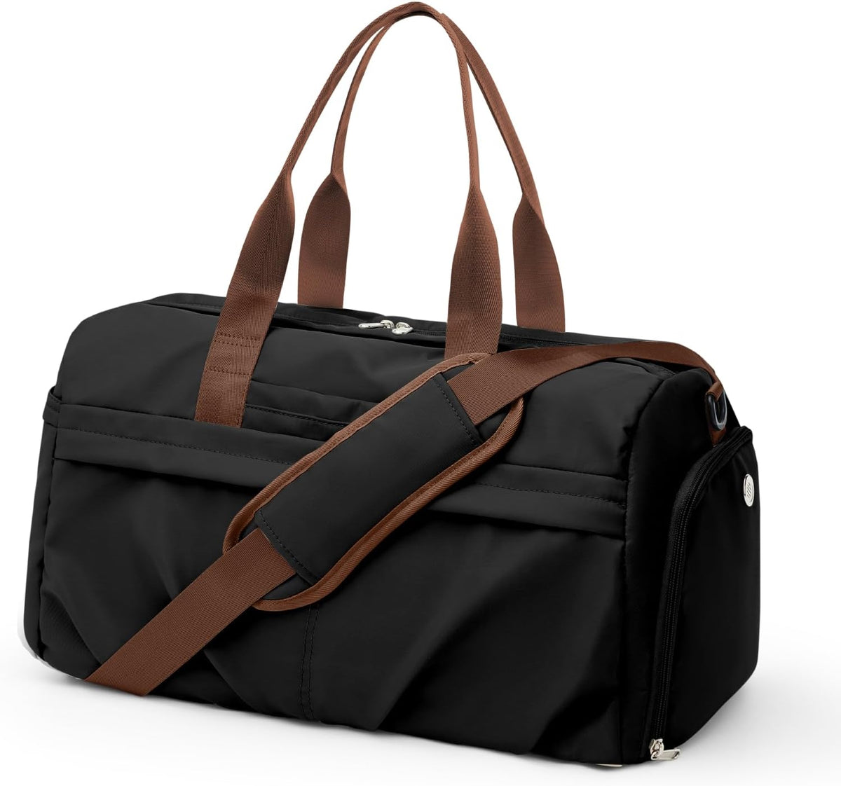 Gym Bag for Women with Shoe Compartment, Sport Travel Duffel Bag for Men