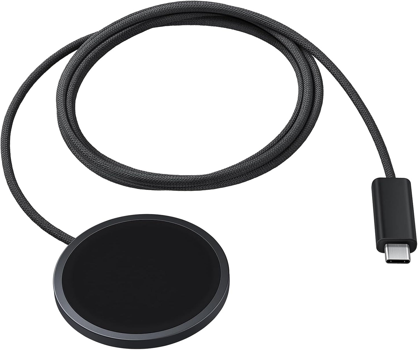 Samsung Galaxy Magnet Wireless Charger with 45W Power Adapter, Cordless Super Fast Charging, Powerful Design, Built-in Magnets, No-Slip Surface, Dark Gray
