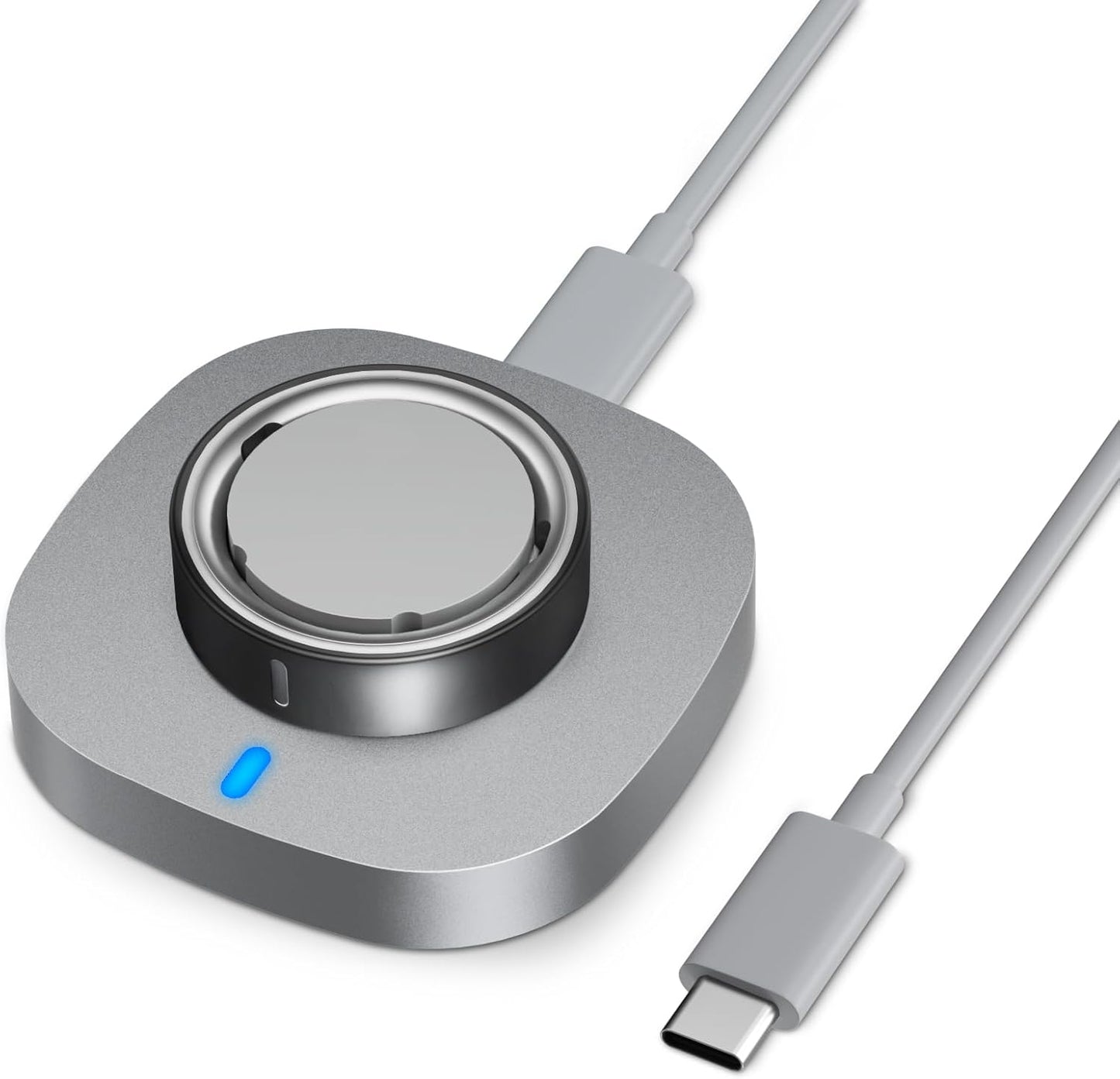 Charger Compatible with Ring Gen 4 Size 8, Fast Charging Dock with USB-C Cable (Not Compatible with Ring Gen 3)
