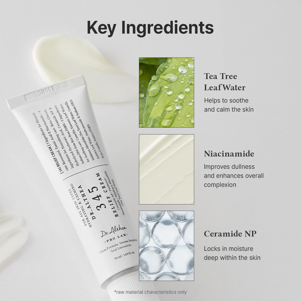 Dr.Althea 345 Relief Cream | Moisturizer for Soothing Recovery and Blemish Care with PDRN & Niacinamide | Korean Vegan Skin Care for All Skin Types, 1.69 Fl Oz (Ver.2 - Pack of 2)