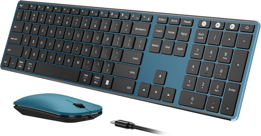 seenda SKM64-3 Wireless Bluetooth Keyboard Mouse Combo for Windows and Mac