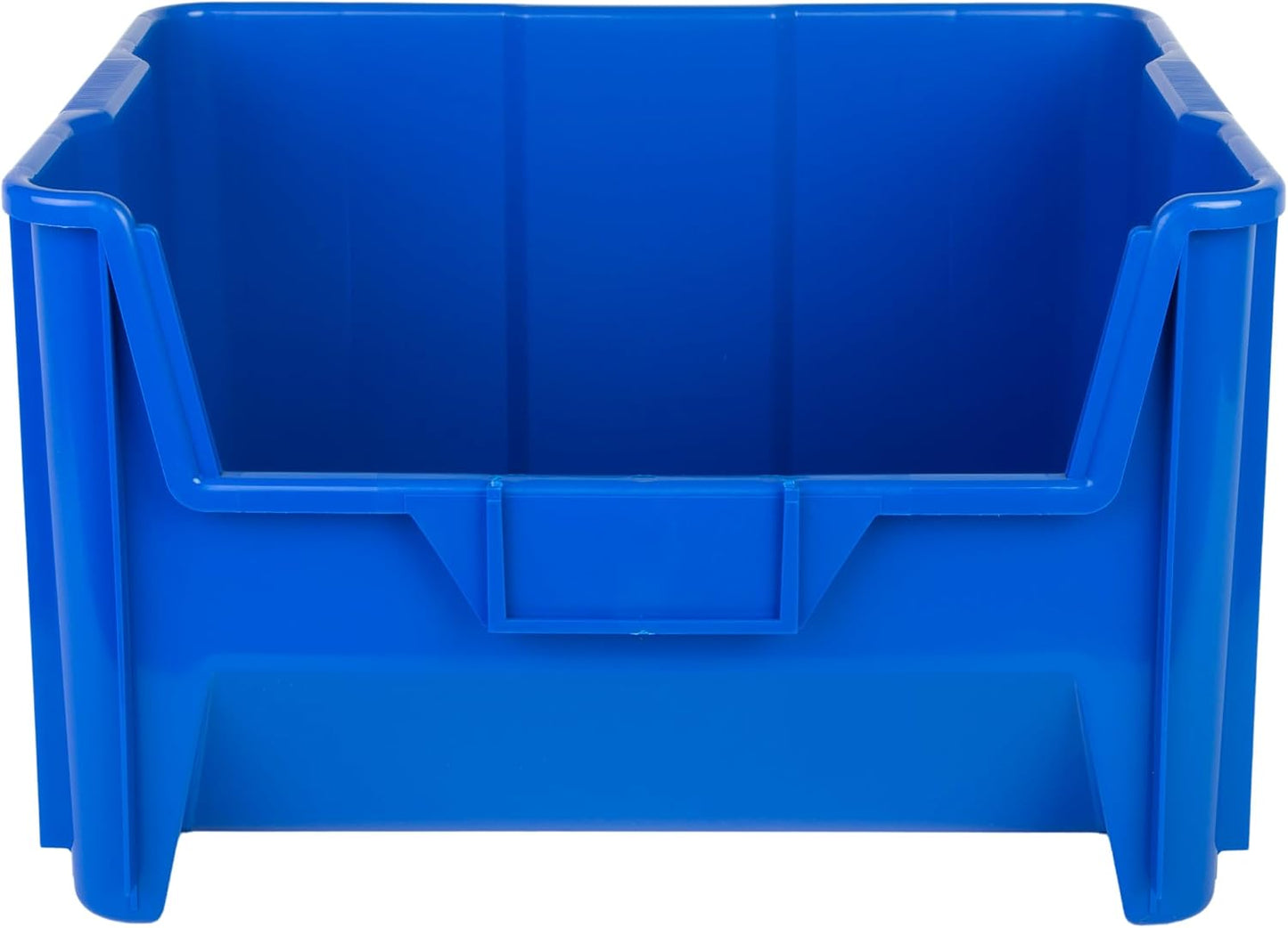 HE HUDSON EXCHANGE 20" x 15" x 12.5" (3 Pack) Plastic Giant Stackable Hopper Bin, Blue