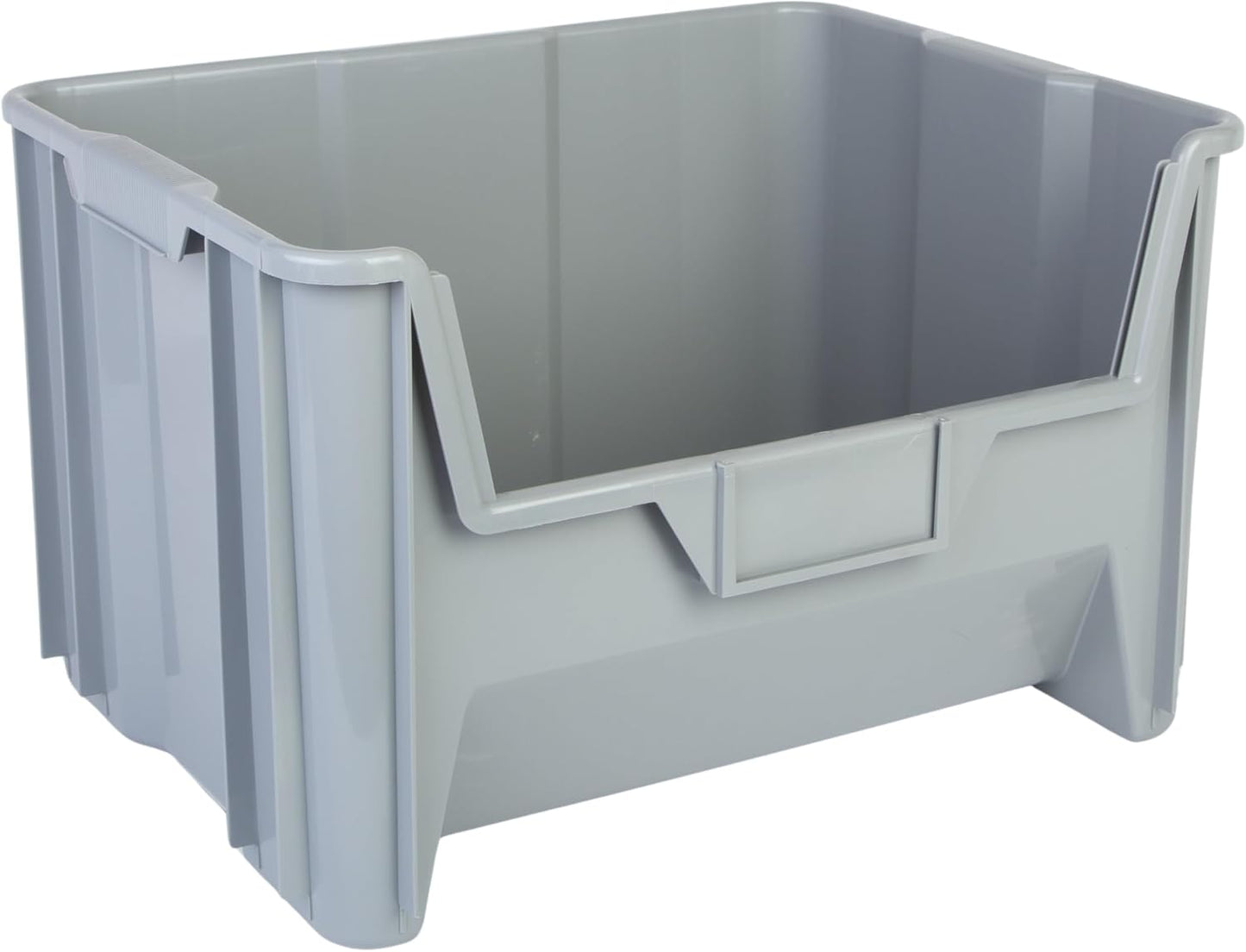 HE HUDSON EXCHANGE 20" x 15" x 12.5" Plastic Giant Stackable Hopper Bin, Tan