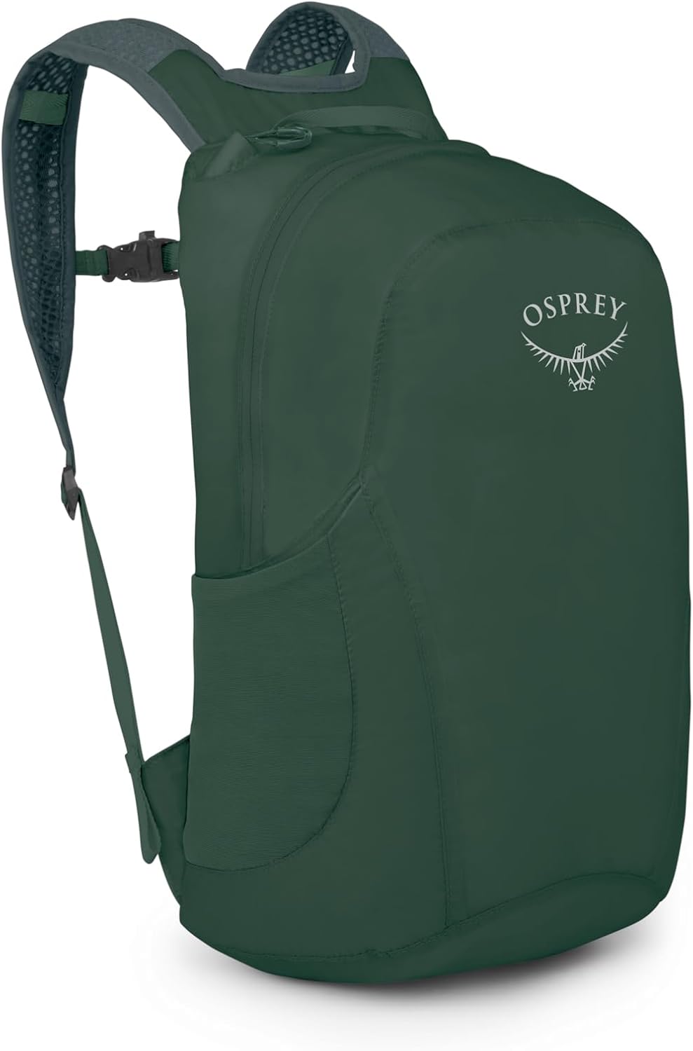 Osprey Ultralight Collapsible Stuff Pack - Lightweight, Packable Travel Backpack — Extra Bag For Travel and Every Day — 18 L Capacity Daypack to Expand Luggage, Tundra Green