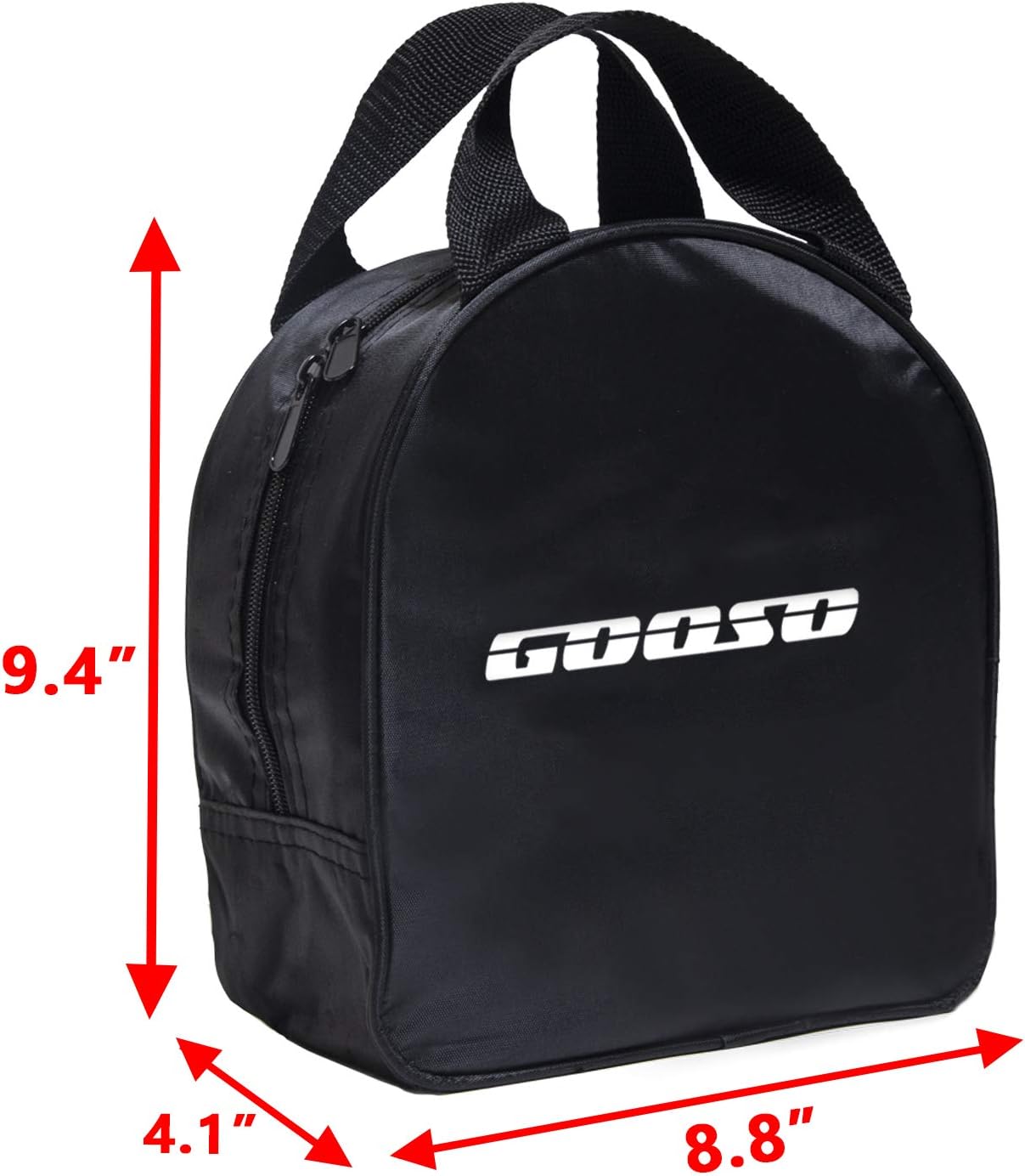 GOOSO Disc Golf Set - Driver, Mid-Range and Putter Discs with Disc Golf Bag for Outdoor and Backyard, Comfortable Plastic, 6 Pack