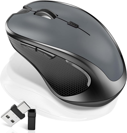 Mouse for MacBook Bluetooth Wireless Mice Laptop Mac Pro iPad with Jiggler