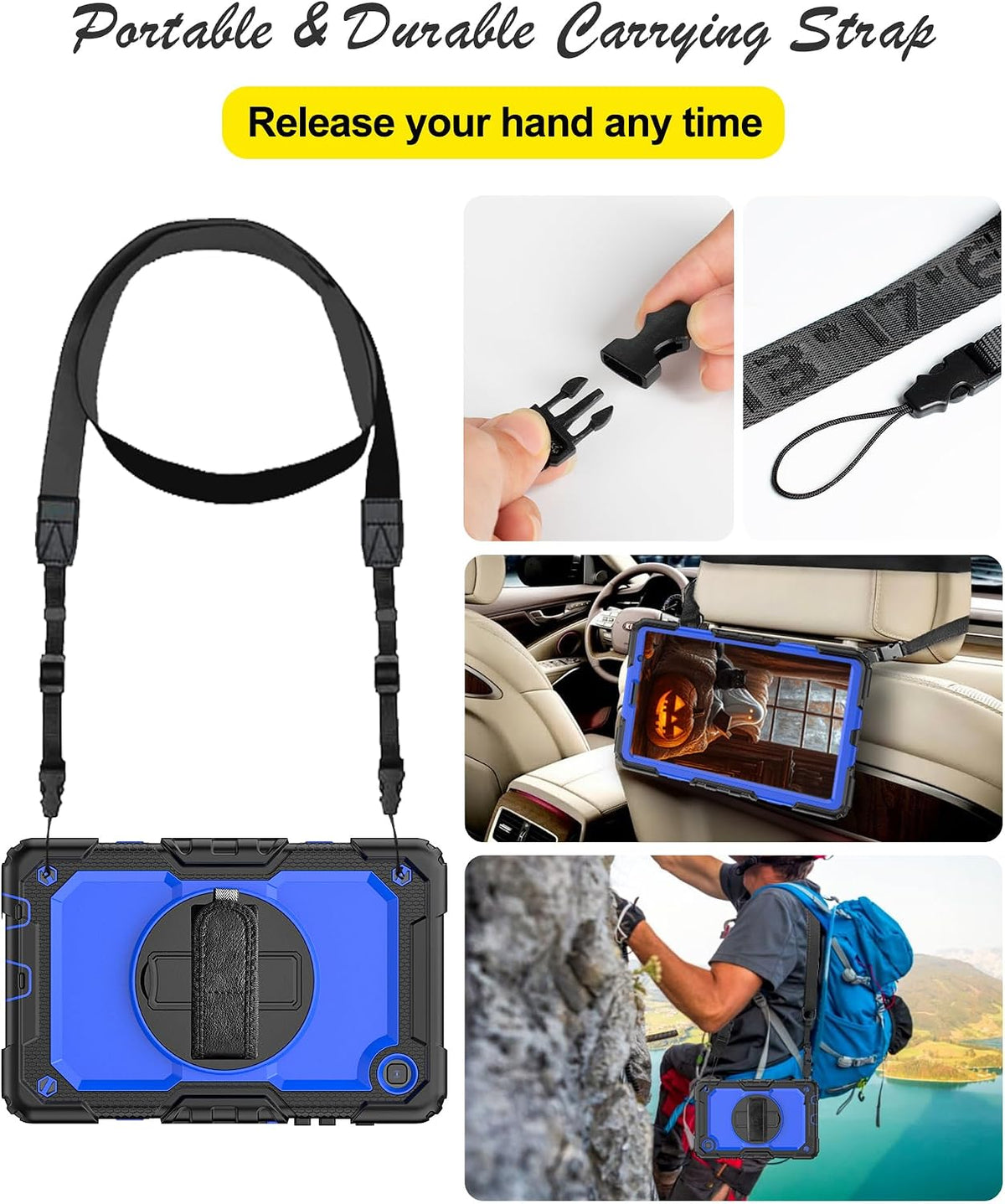 Case for Samsung Galaxy Tab A7 Lite Tablet 8.7-inch 2021 Blue