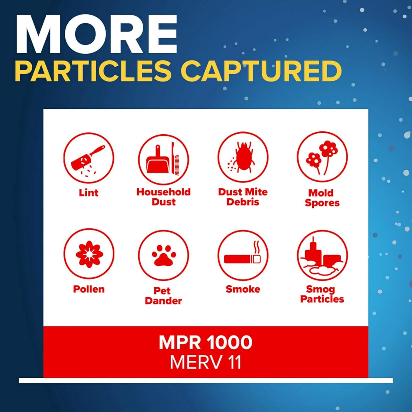 Filtrete 20x25x4 Air Filter MERV 11, MPR 1000 Micro Allergen Defense 2-Pack, Fits Honeywell & AprilAire, AC Furnace HVAC Filters for Home, Pleated Electrostatic (Actual Size 19.88 x 24.63 x 4.31 in)