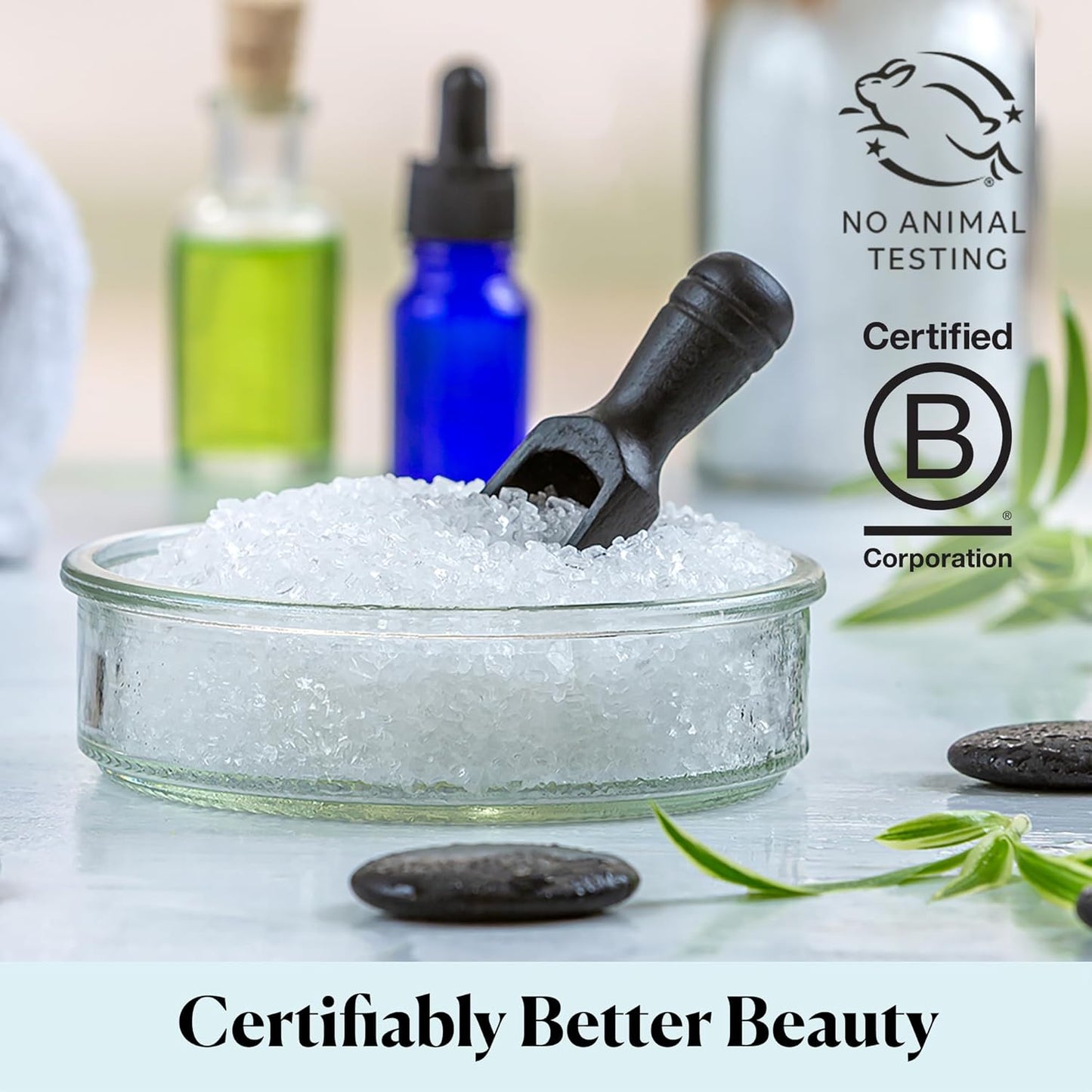 Sky Organics - Epsom Salt Bath Soak, 5 lbs - Magnesium Sulfate USP - 100% Pure, Medium Grain - Unscented - Soaking Bath Salts - Resealable Bag - Natural, Vegan & Cruelty Free - Self Care - Bath & Feet