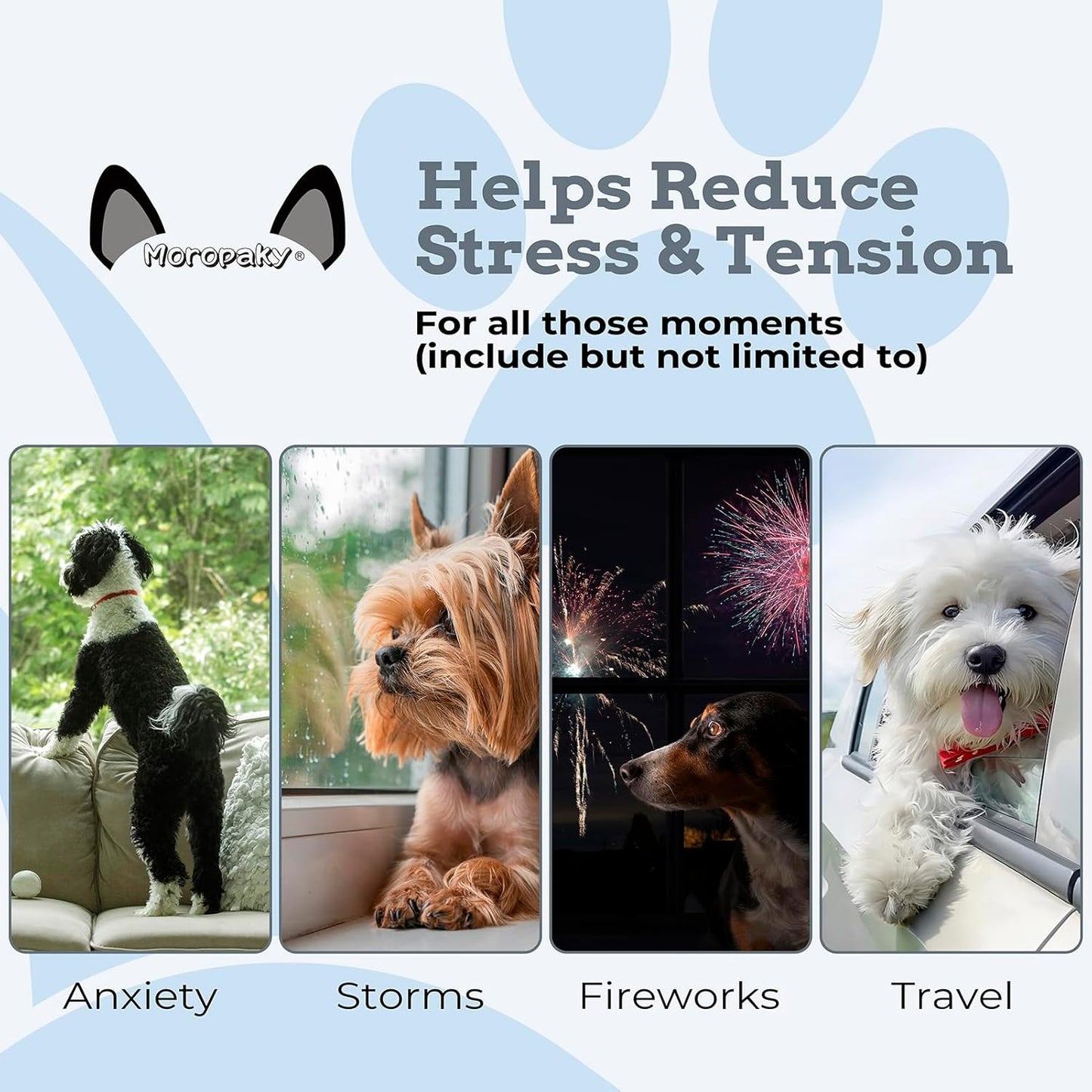 Moropaky Heartbeat Puppy Toys Dog Heartbeat Toy for Anxiety Relief Calming Aid, Heartbeat Stuffed Animal for Puppy Dog Comfort Sleep Aid Crate Training, Puppy Essentials, Dark Gray