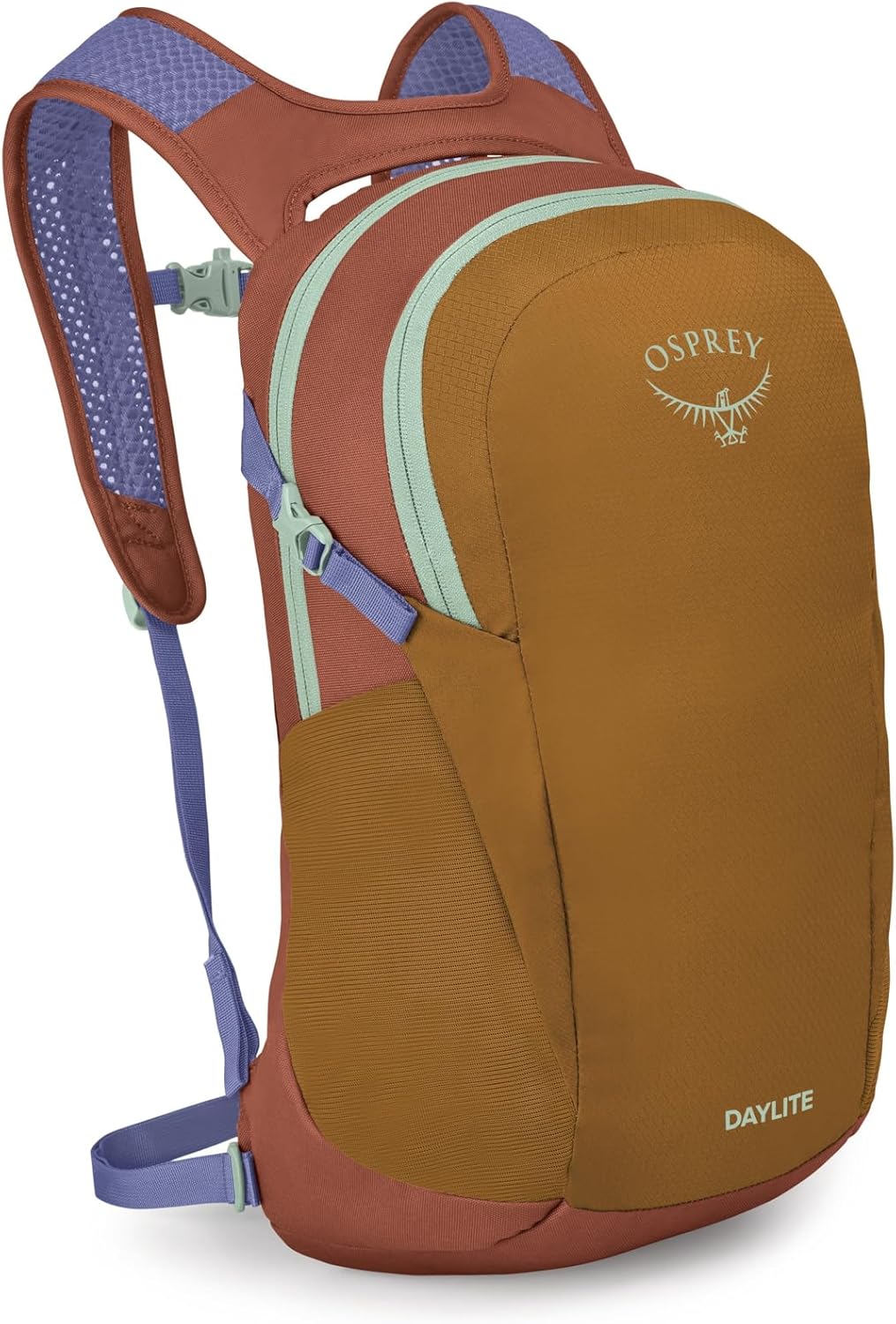 Osprey Daylite Commuter Backpack - Lightweight Everyday Bag with Laptop Sleeve, Bottle Pockets, Barley Brown/Multi