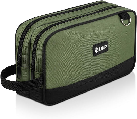 12" Small Tool Bag, Divider Zipper Pouch Tool Box Organizer
