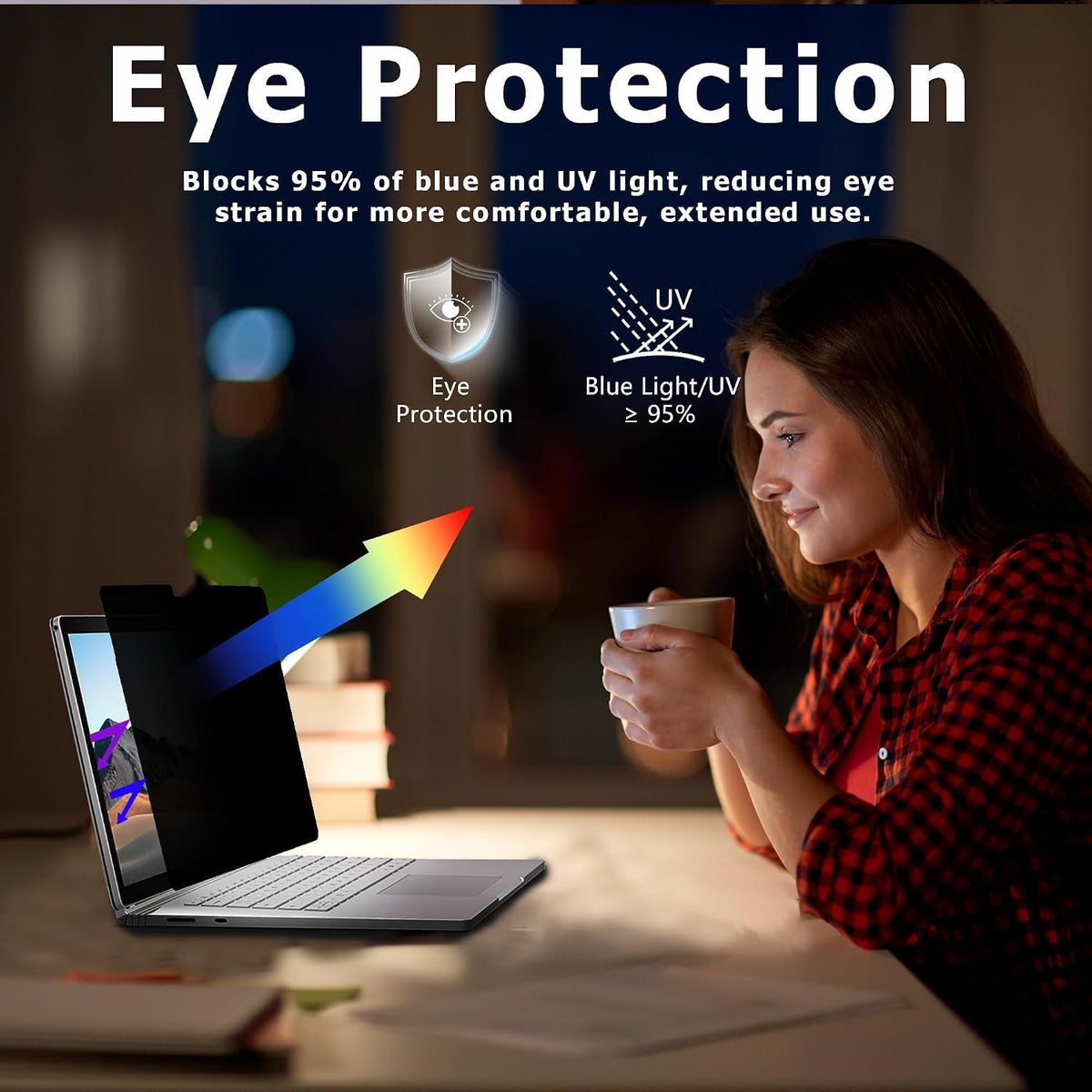 Adeway Privacy Screen for Macbook Pro 13 Inch (2016-2022, M1, M2)