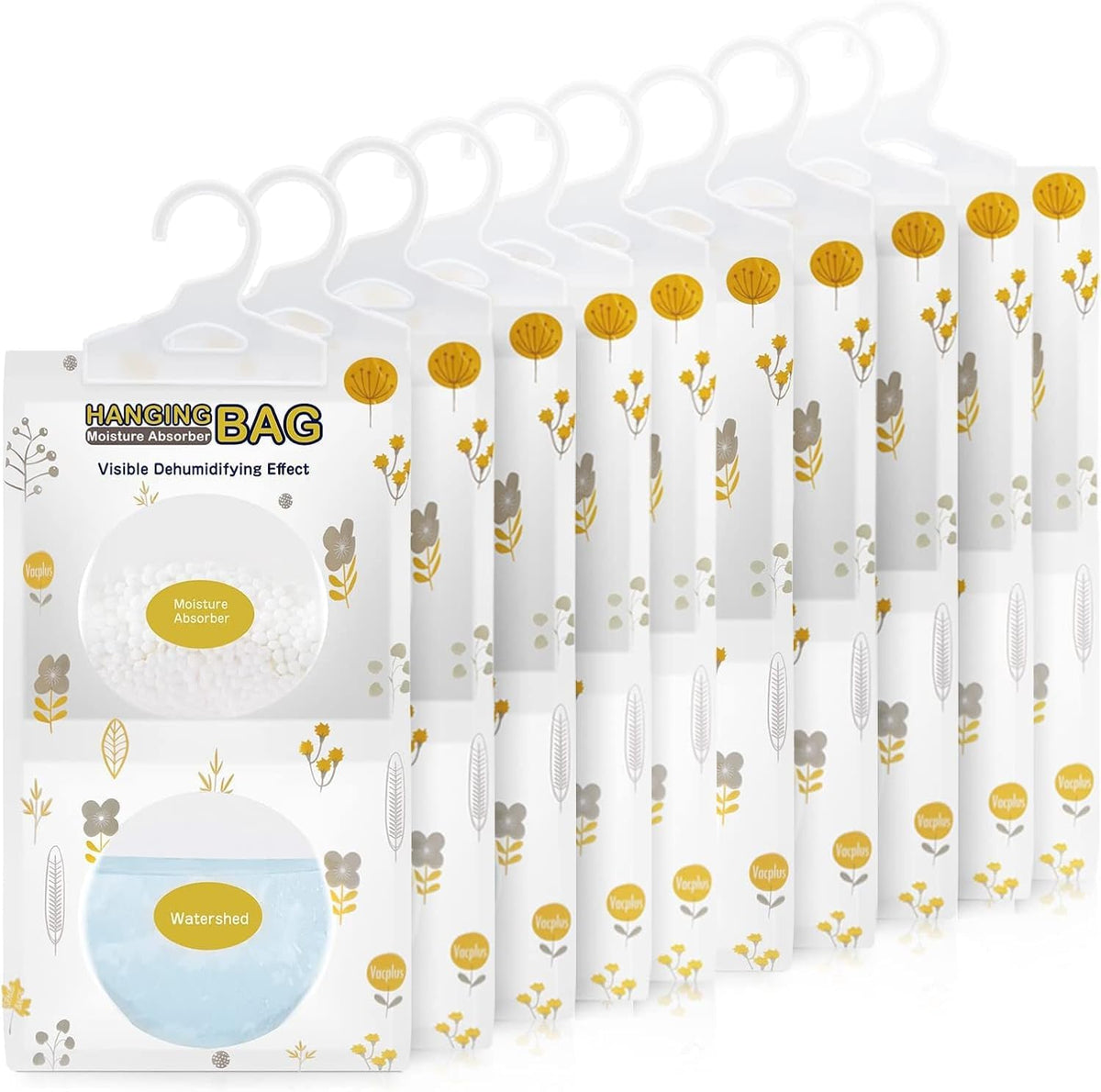 Vacplus Moisture Absorber, 14.0 OZ Hanging, Strong Absorption, Unscented