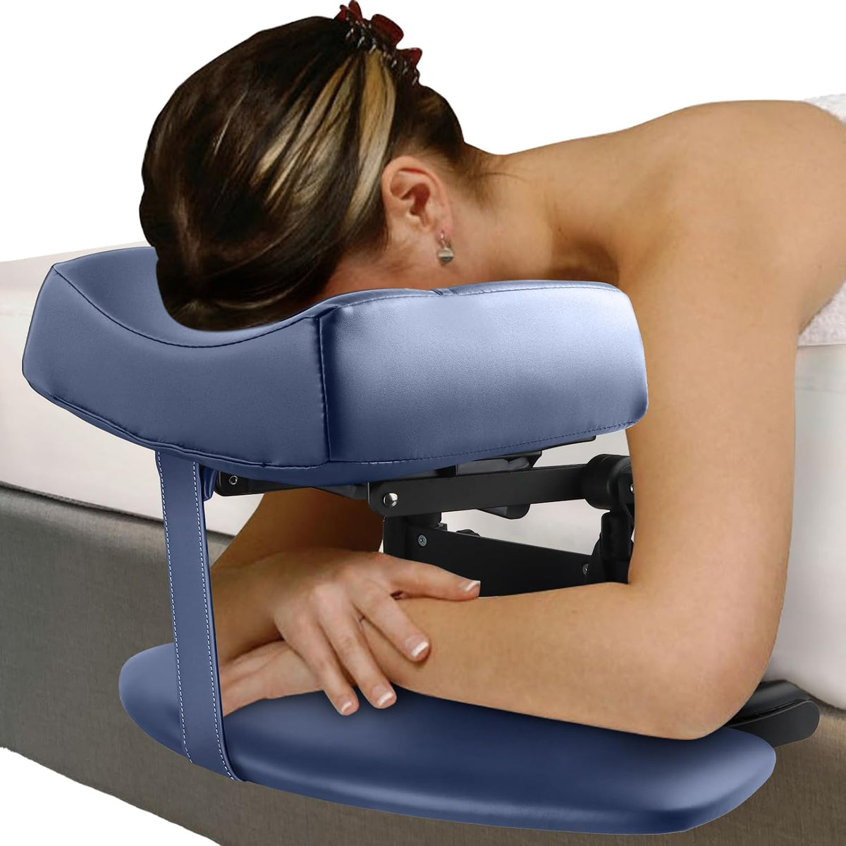 TOROKOM Adjustable Headrest Massage Kit, Face Pillow Cradle