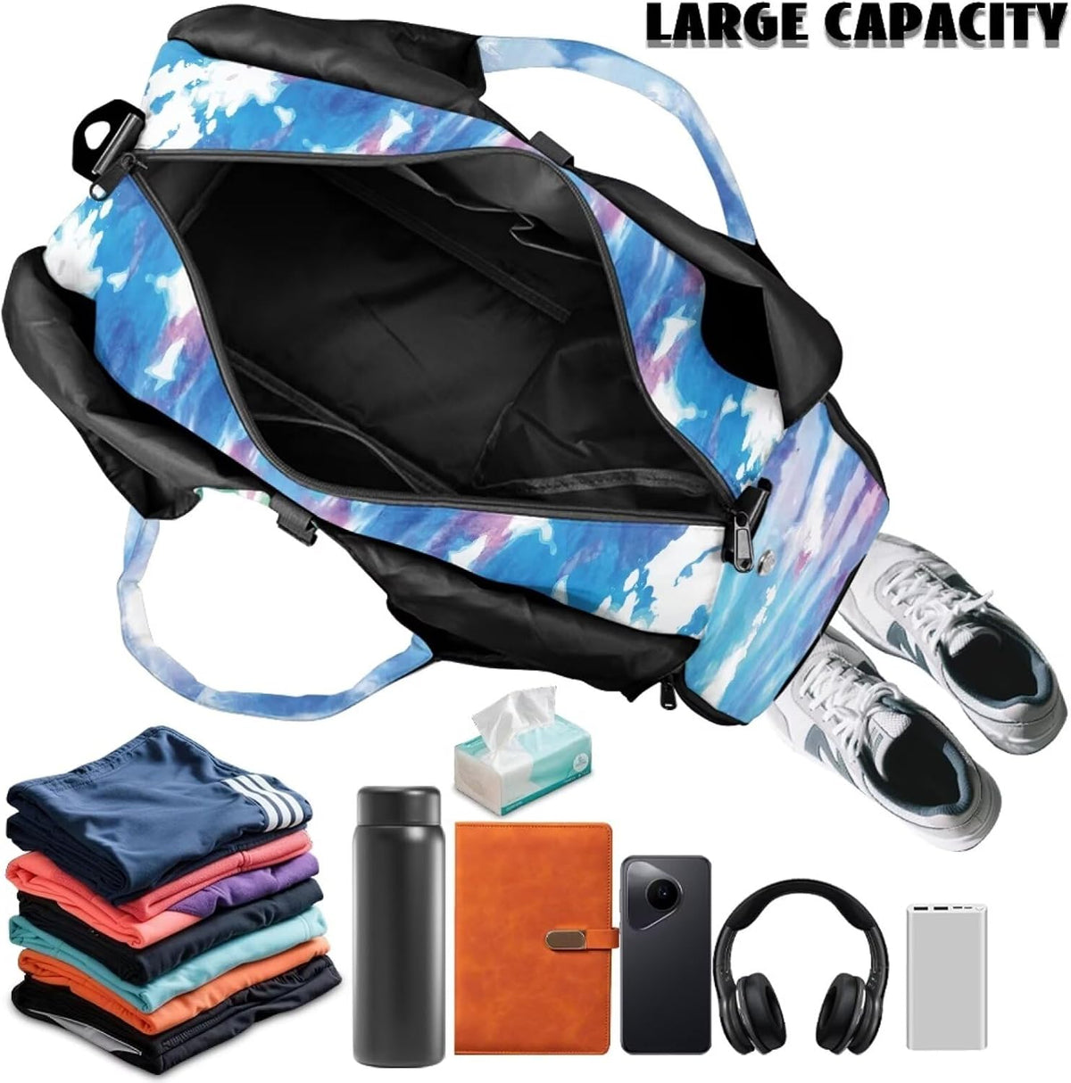 Yoga Mat Bag for Men Women Canvas Yoga Mat Carrier Take In Out Mat Easily for Beach Swim Bags Pool Sports Gym