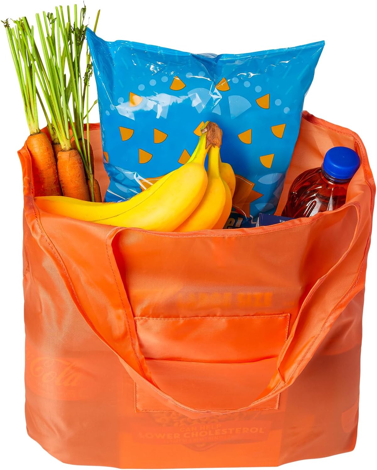 Reusable Shopping Bags - Large, Foldable, Eco-Friendly, Water-Resistant, Grocery Tote - Assorted Colors Collection - Set of 6