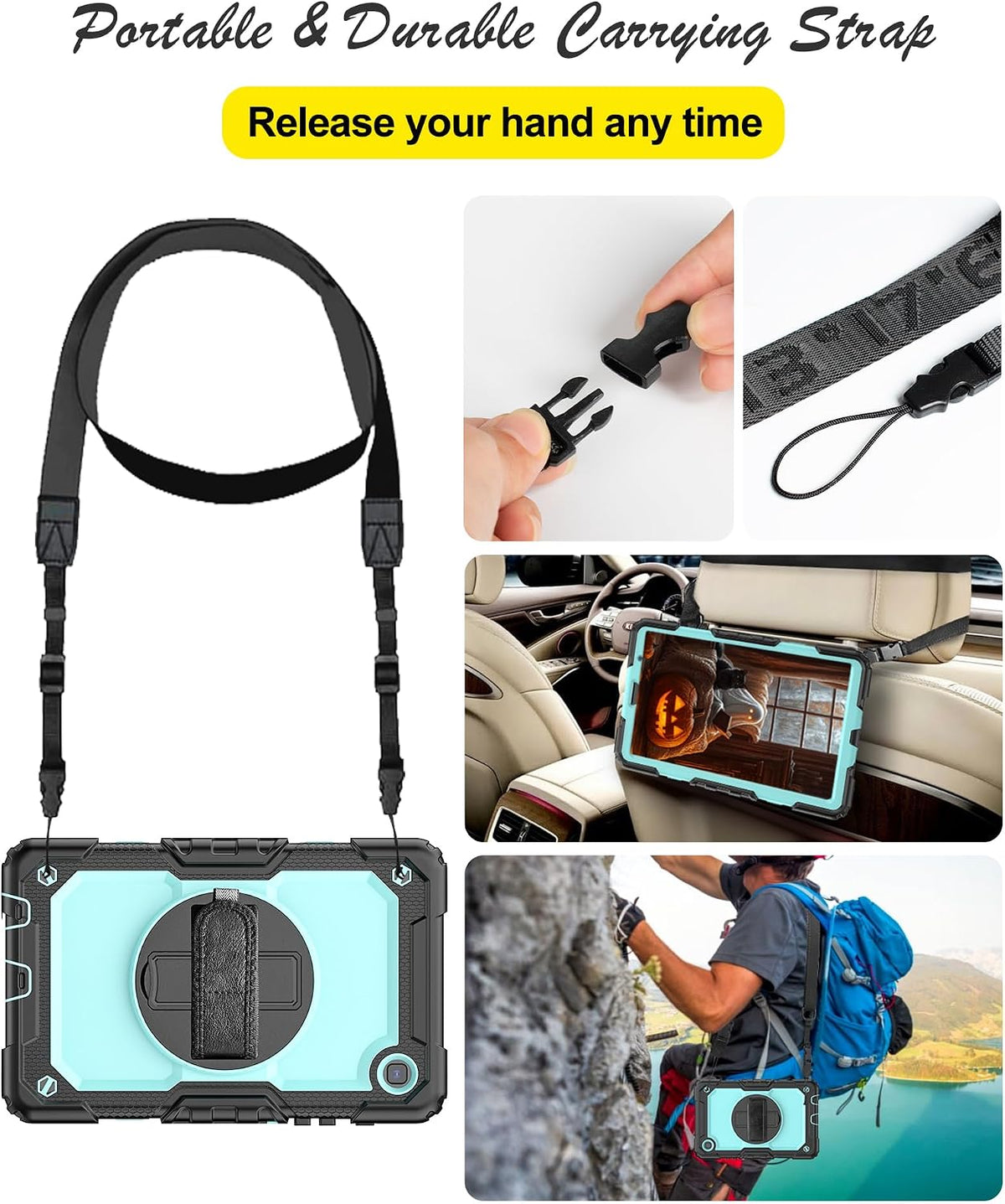 Case for Samsung Galaxy Tab A7 Lite Tablet 8.7-inch 2021 SkyBlue