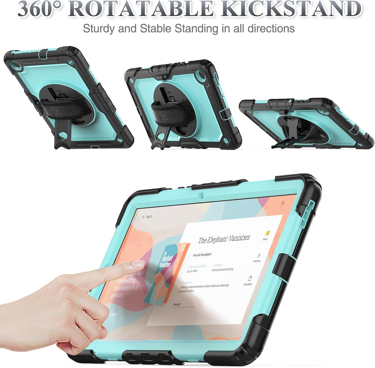 SEYMAC stock Case for Samsung Galaxy Tab S6 Lite (2024-2020) 10.4'' SkyBlue