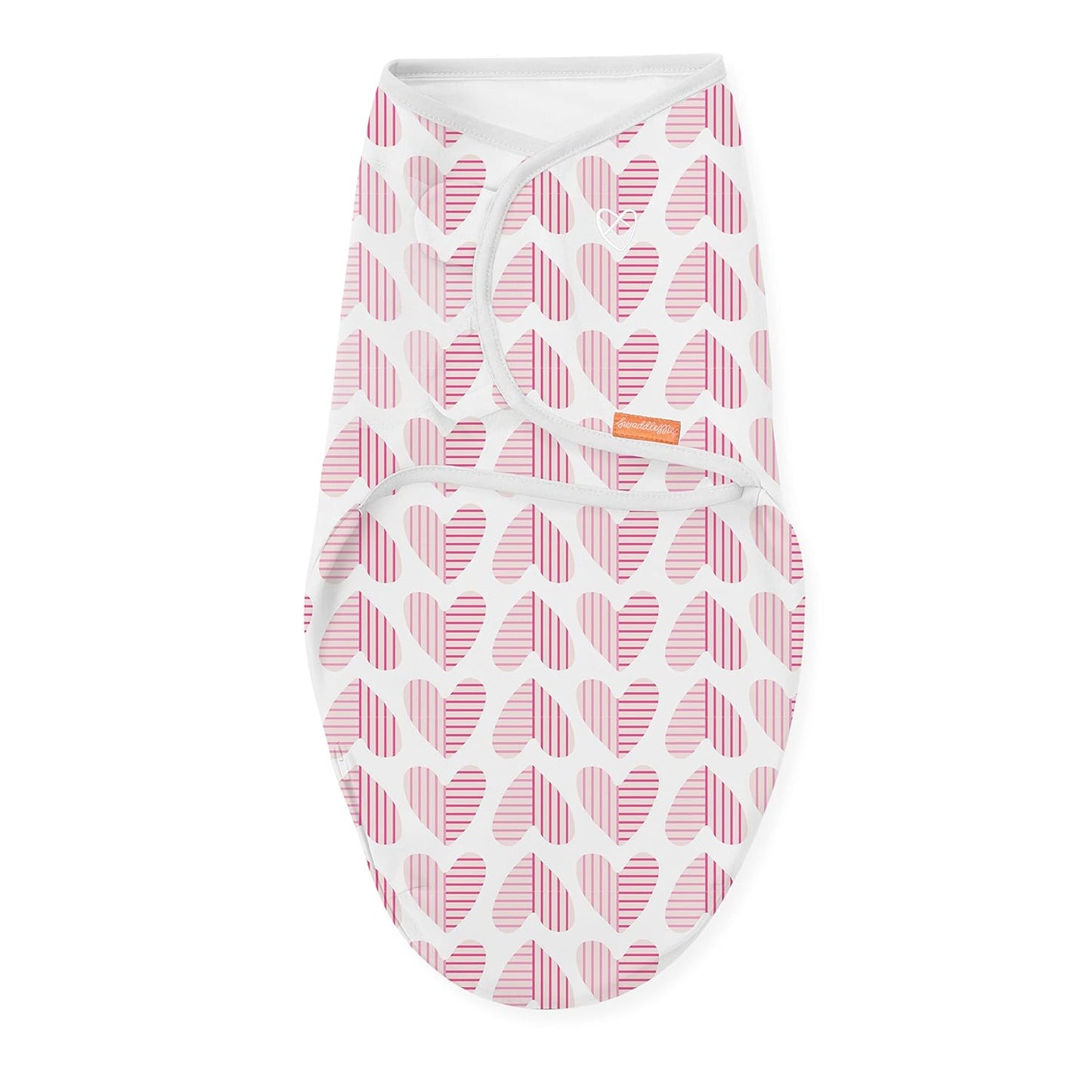 SwaddleMe Original Swaddle - Size Small/Medium, 0-3 Months, 3-Pack (Baby Hearts) Easy to Use Newborn Swaddle Wrap Keeps Baby Cozy and Secure and Helps Prevent Startle Reflex