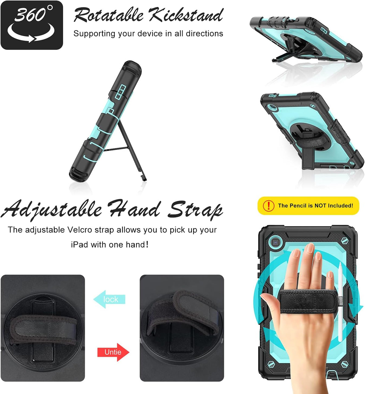 Case for Samsung Galaxy Tab A7 Lite Tablet 8.7-inch 2021 SkyBlue