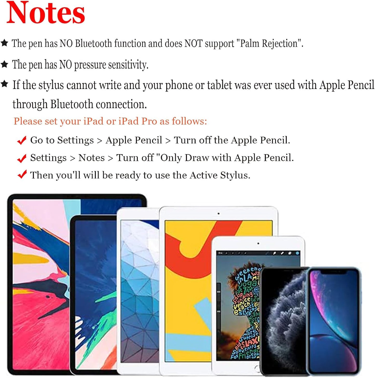 Stylus Pen for Touchscreen, Kenkor Rechargeable Digital Fine Point Active Tablet Pencil, Stylus Pen for iPhone/Android/Apple iPad Pro/Air/Mini/Samsung/Cellphone/Tablet Drawing & Writing - Blue