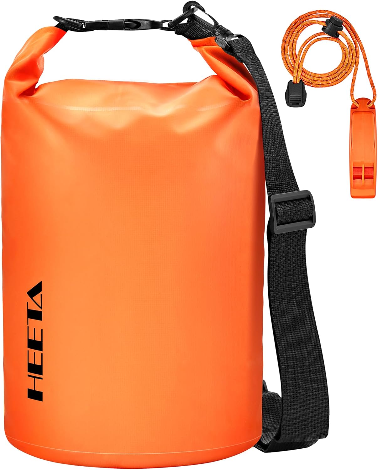 HEETA Waterproof Dry Bag for Women Men, 5L/10L/20L/30L/40L Roll Top Lightweight Dry Storage Bag Backpack with Emergency Whistle for Travel, Kayaking, Boating, Camping, Beach, Cruise Ship Essentials