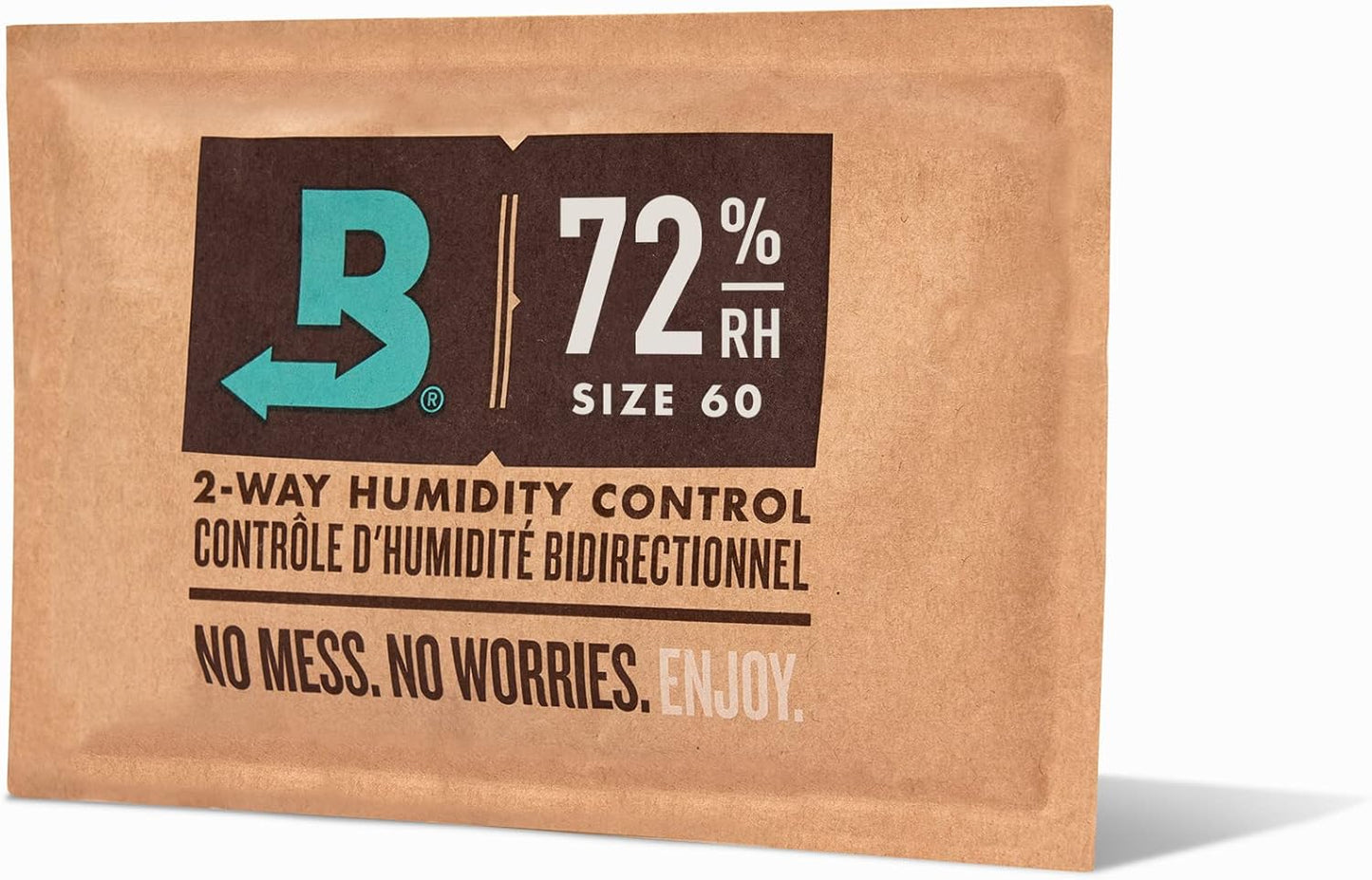Boveda Starter Kit Bundle: Season a Wood Storage Box Plus Maintain Humidity with 2-Way Humidity Control | Includes (4) Each Size 60 Boveda 84% & 72% | 1-Count