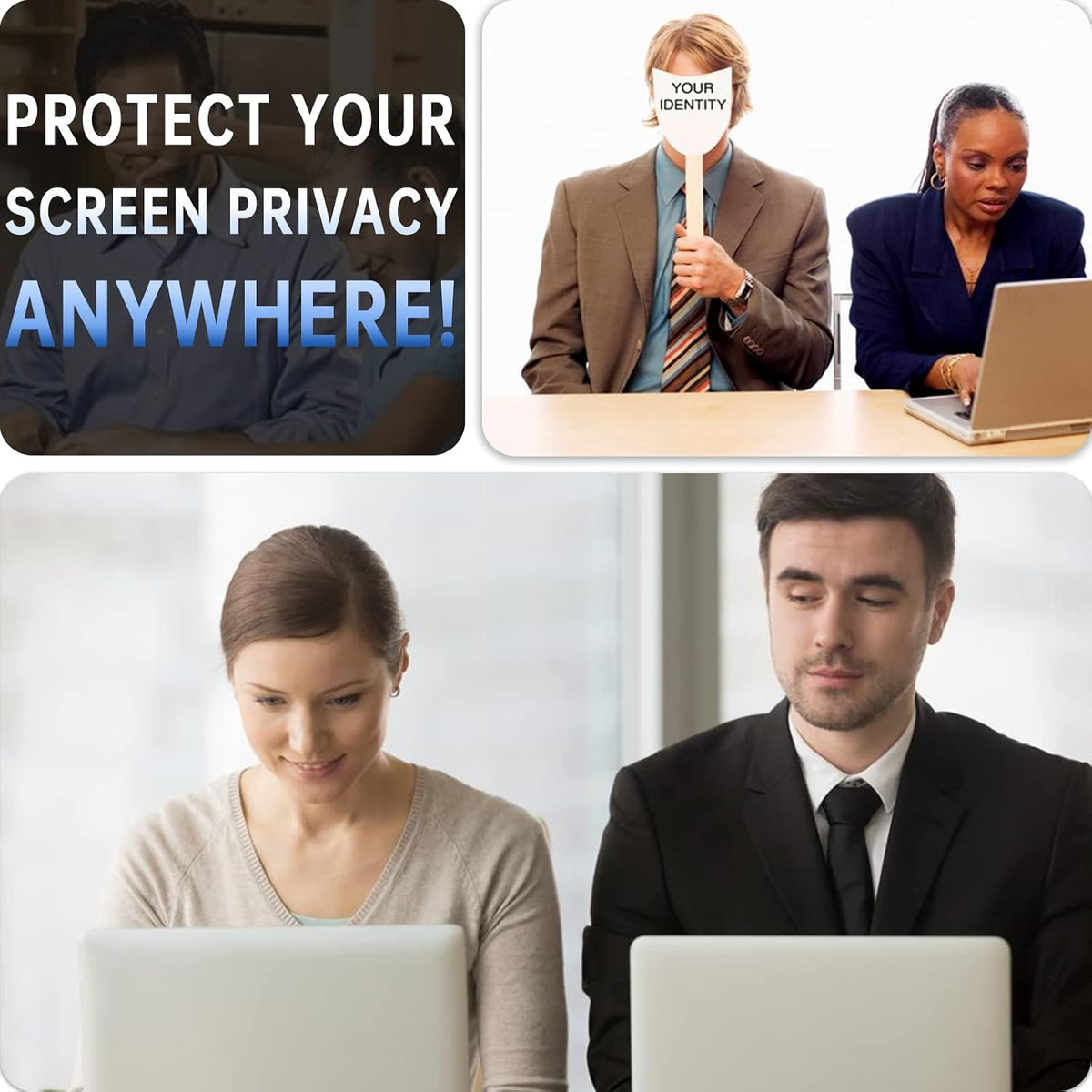 Peslv Magnetic Privacy Screen for Macbook Pro 13 Inch (2016-2022, M1, M2) / Macbook Air 13 in (2018-2021, M1), Removable Anti Blue Light Glare Filter for Mac 13In Laptop