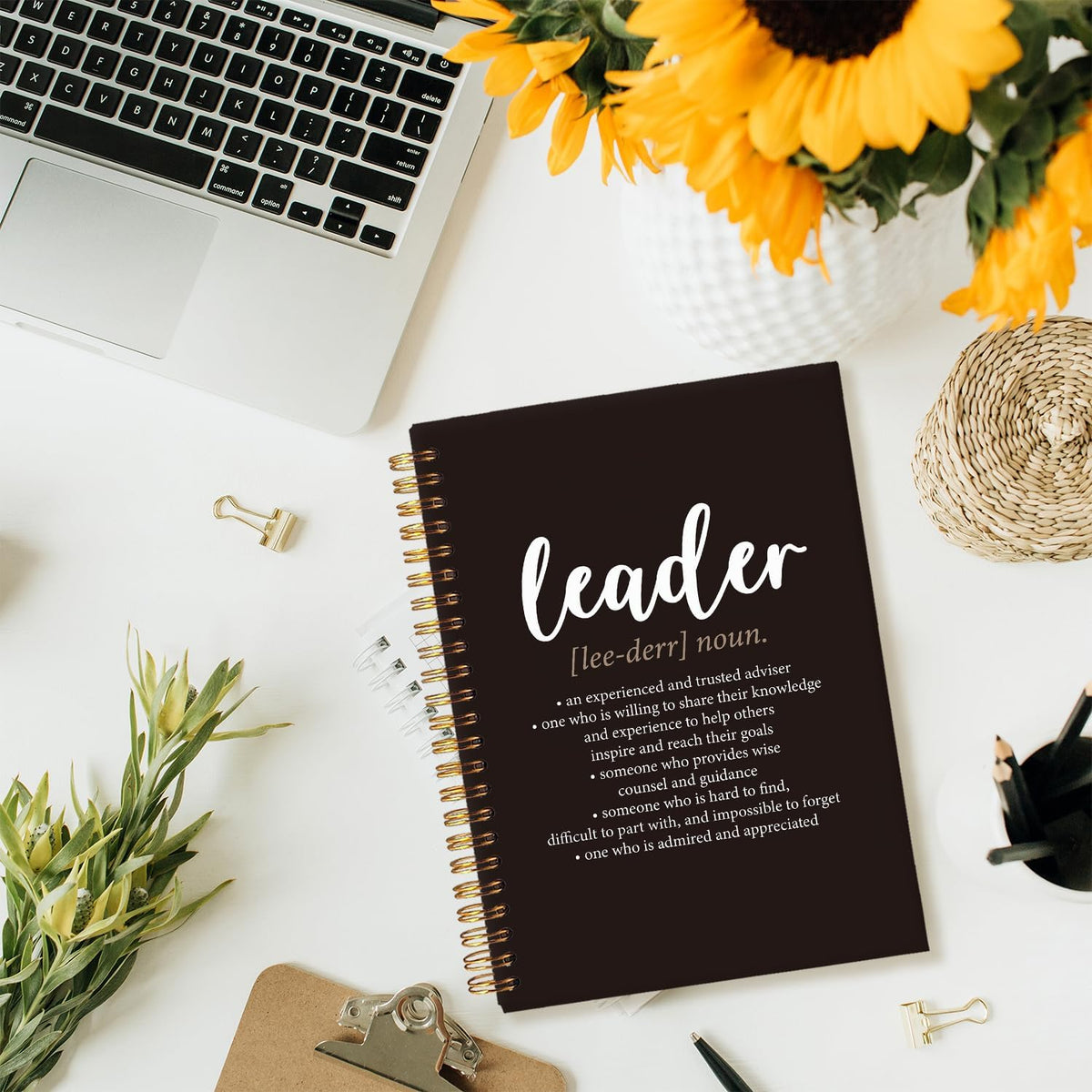 Leader Gifts Notebook Journal, Leadership Gifts Notebooks for Work