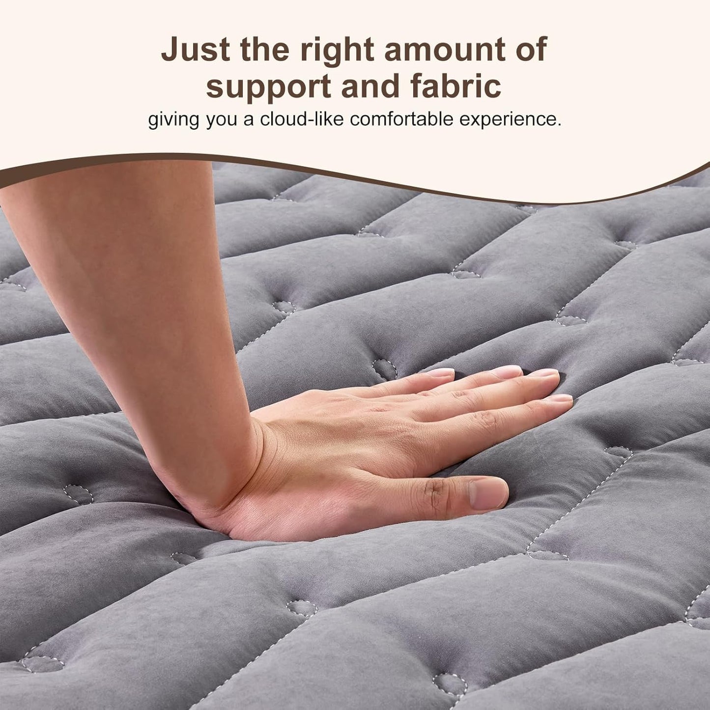 Premium Foam Japanese Futon Floor Mattress Queen Size 60"x 80",100% High Density Foam Comfortable Floor Mattress,3.2" Thicken Foldable Sleeping Pad,Dormitory Tatami Mat,for Adult and Kids (Gray)